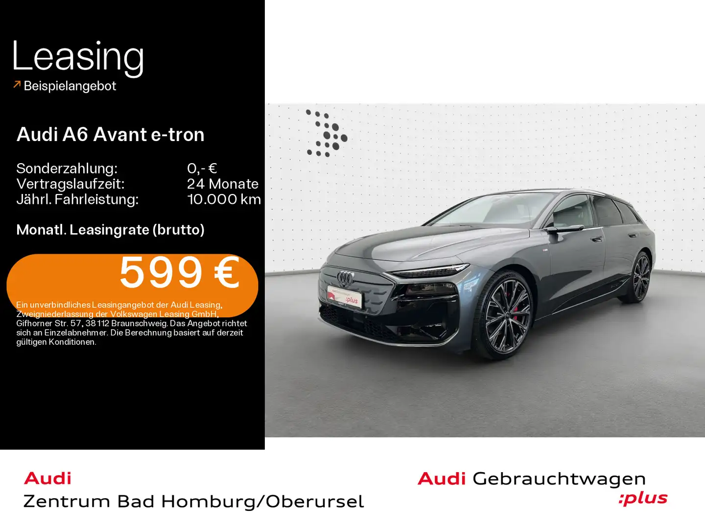 Audi Sonstige A6 e-tron performance edition one grey S line*Na Grau - 1