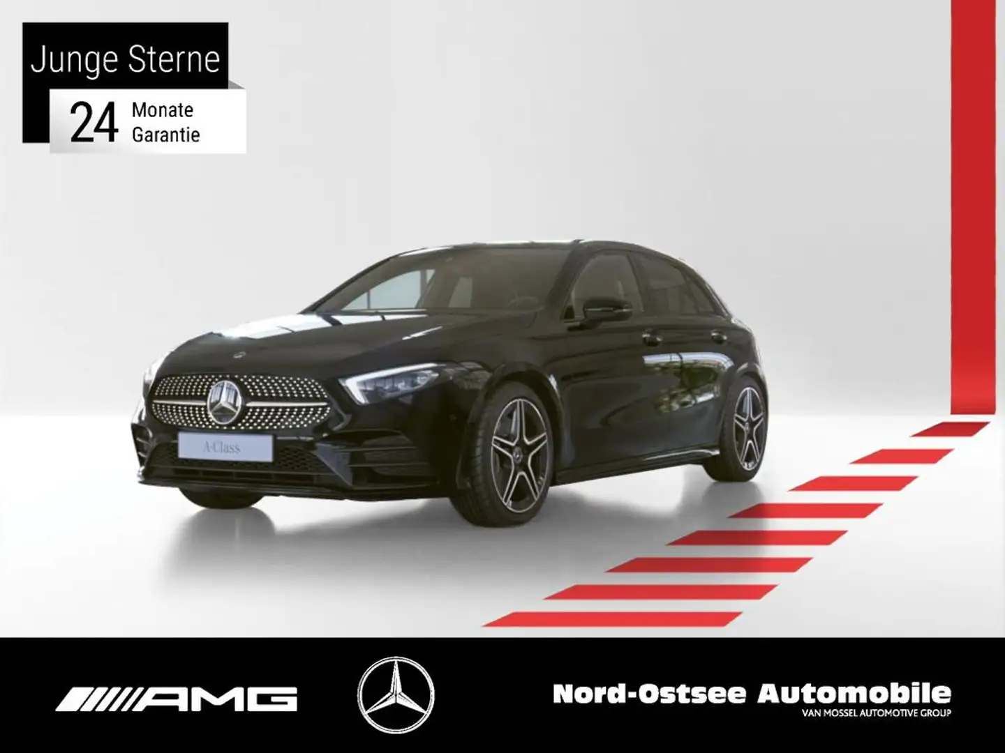 Mercedes-Benz A 250 e AMG  PARKPAKET MULTI DAB NIGHT NAVI SHZ Nero - 1