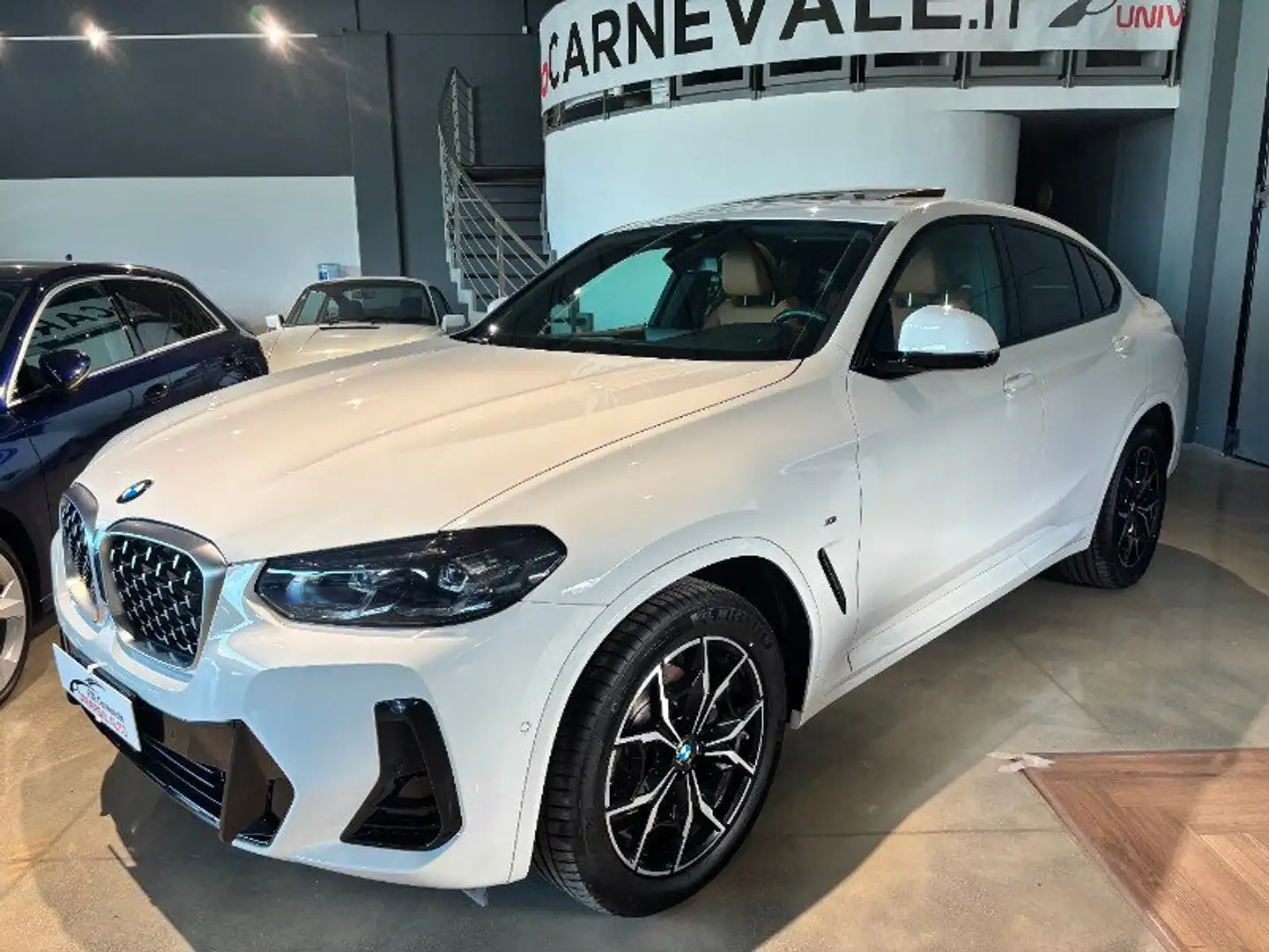 BMW X4 X4 xDrive20d 48V Msport Blanc - 1