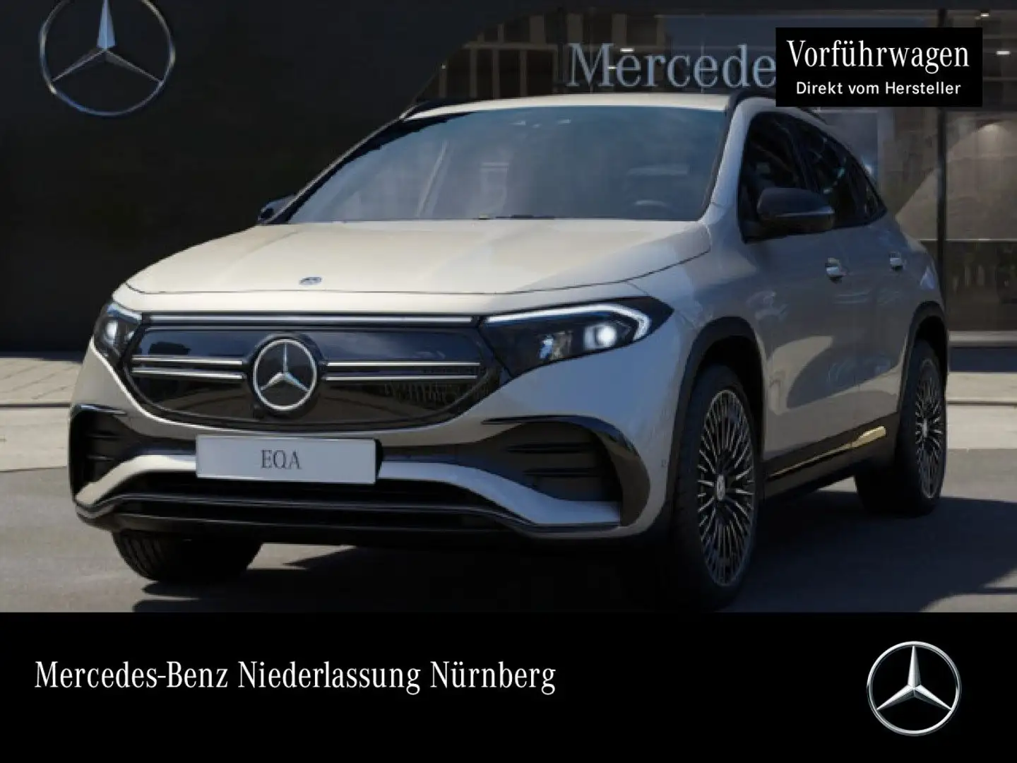 Mercedes-Benz EQA 250 AMG+NIGHT+20"+PLUS-PAKET+360+MEMORY Silber - 1