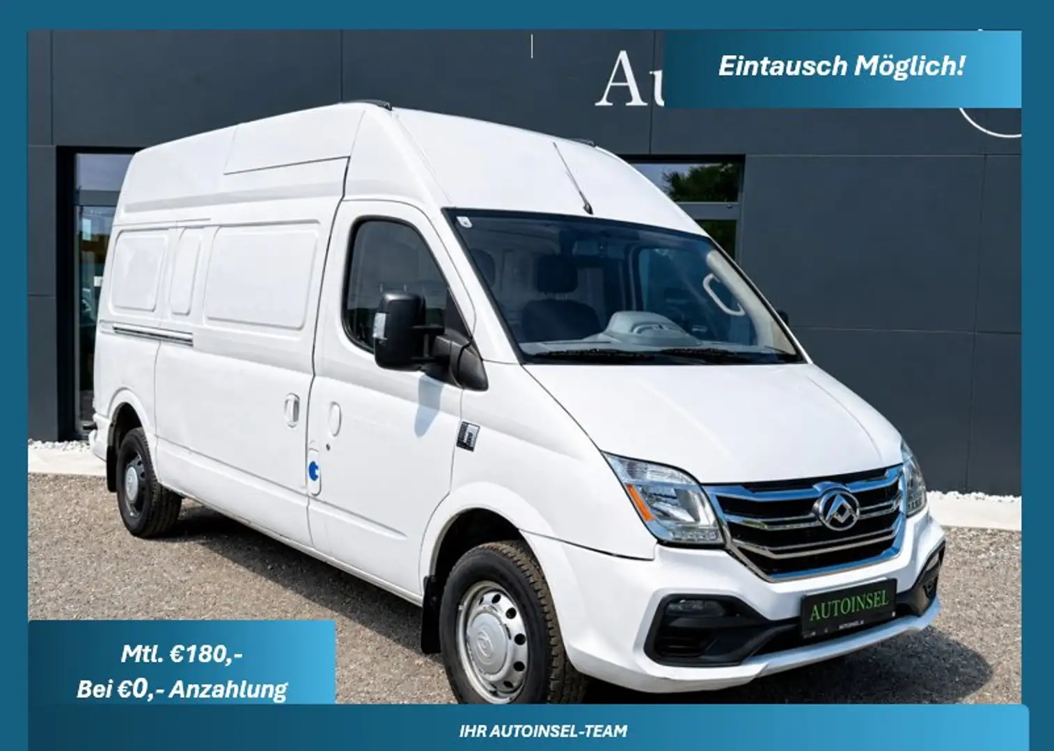 Maxus eDeliver 9 Kasten 51,5kWh L2H2 Kamera+Carplay Weiß - 1