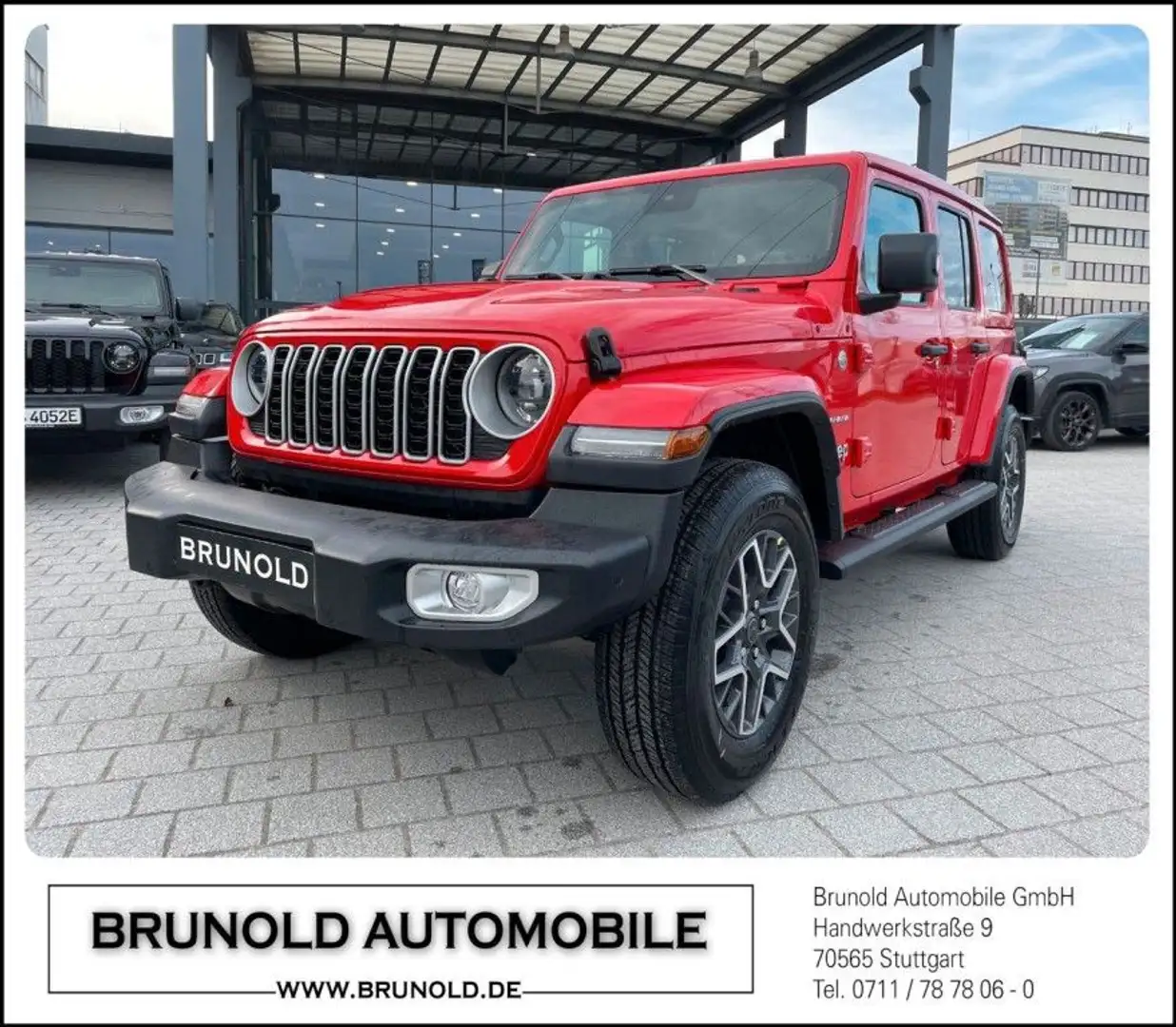 Jeep Wrangler WRANGLER ICE Sahara 2.0l T-GDI 200 kW (272 PS) Red - 1
