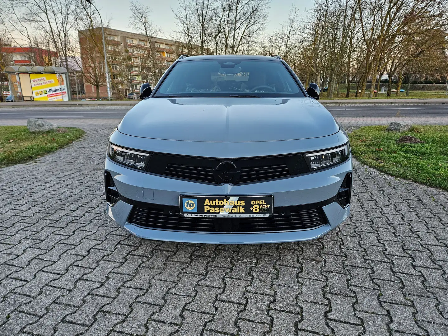 Opel Astra ST GS 1,2MH(145PS) MATRIX e.Heckkl. AHK Allwetter Grau - 1