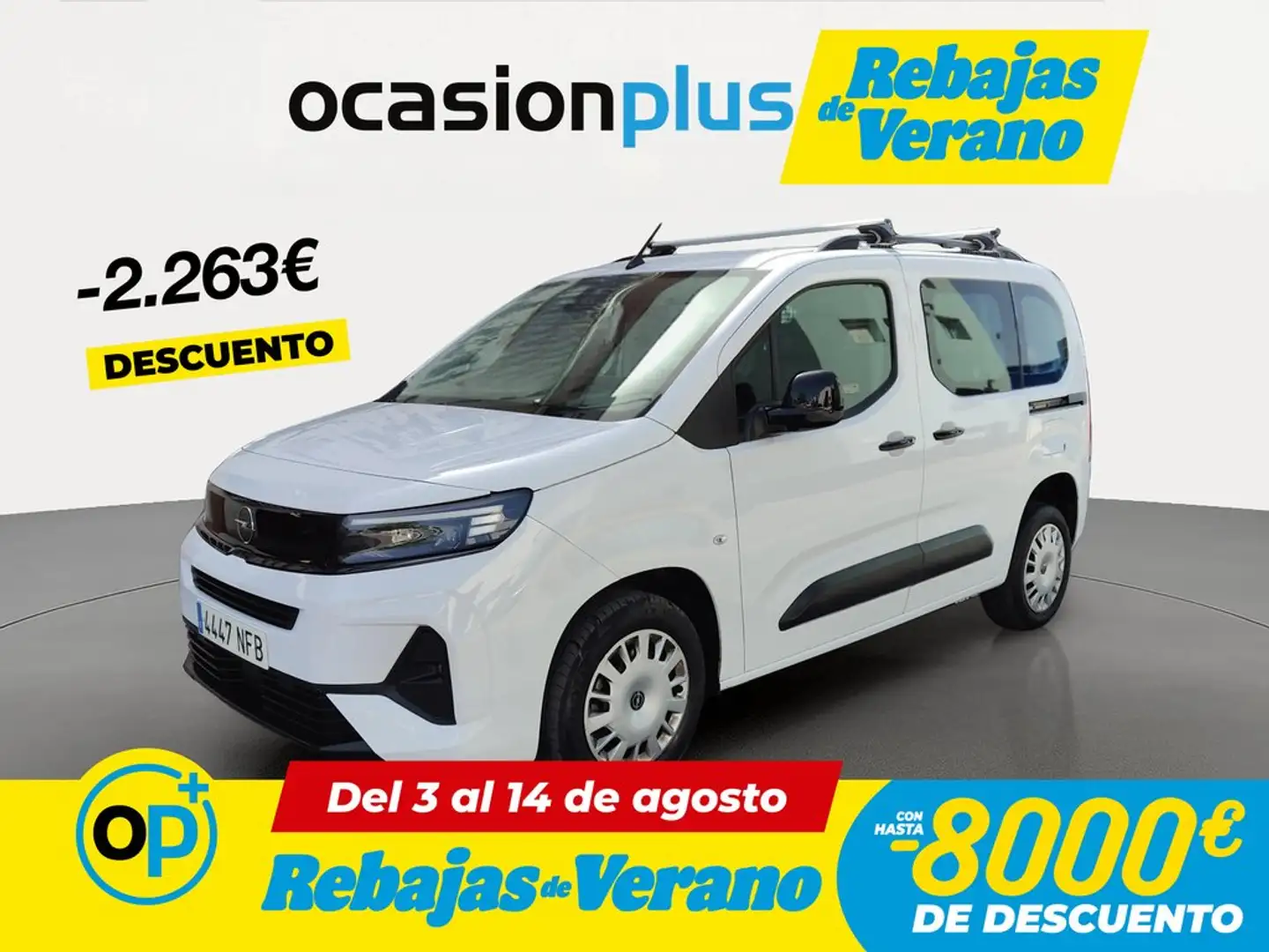 Opel Combo Combi 1.5TD S/S L 100 Blanco - 1