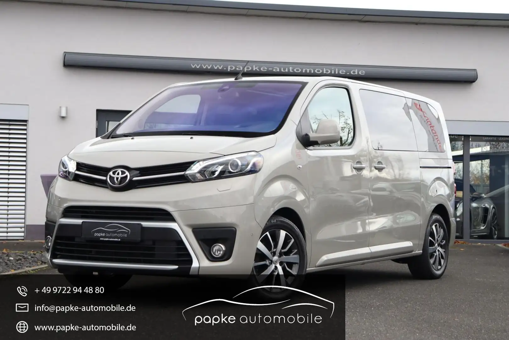 Toyota Proace Proace Verso 2.0 D-4D L1 Exclusive +STANDHEIZUNG+ Grau - 1