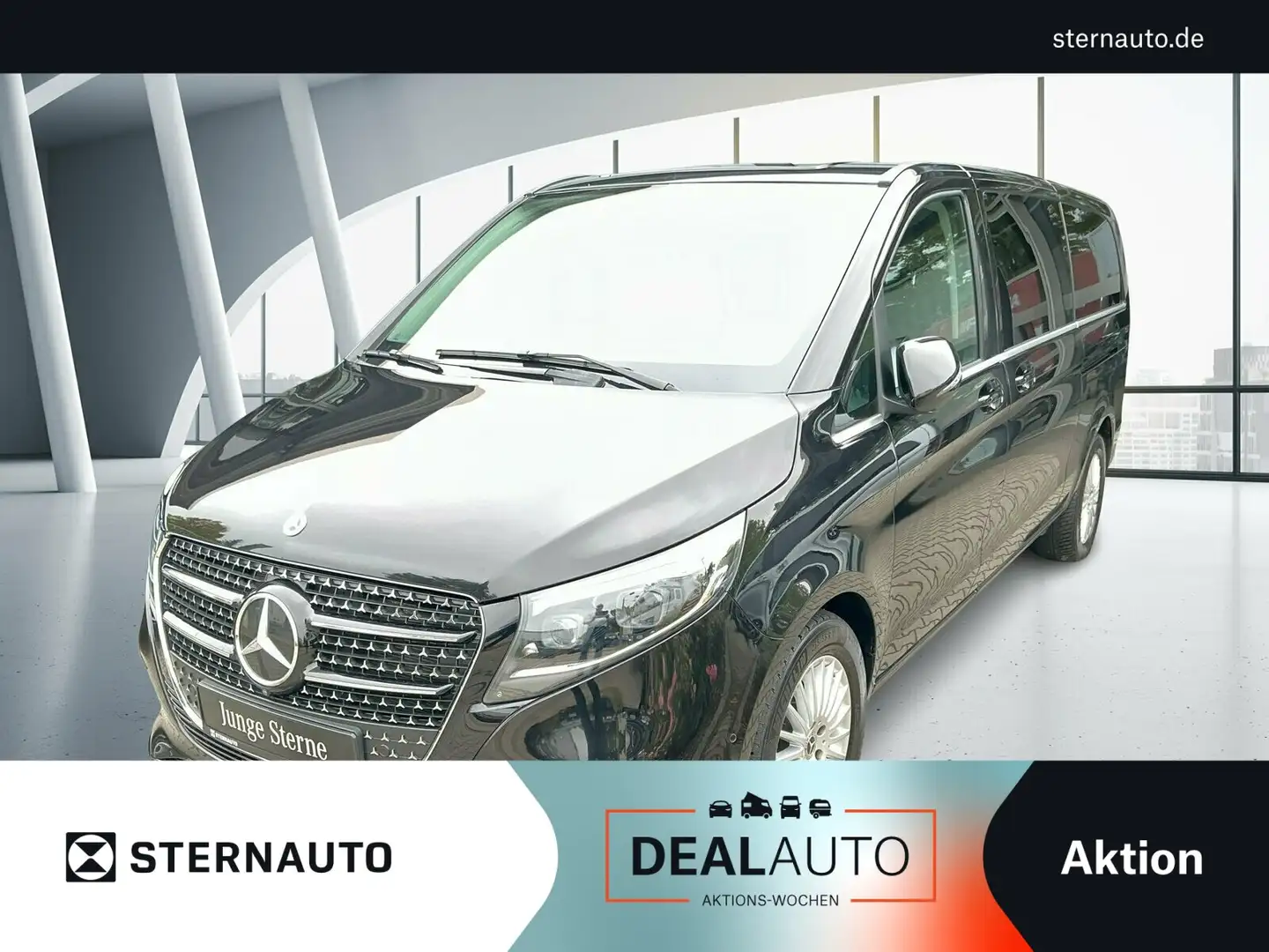 Mercedes-Benz V 300 V 300 d AVANTGARDE Extralang Distronic/Multibeam Schwarz - 1
