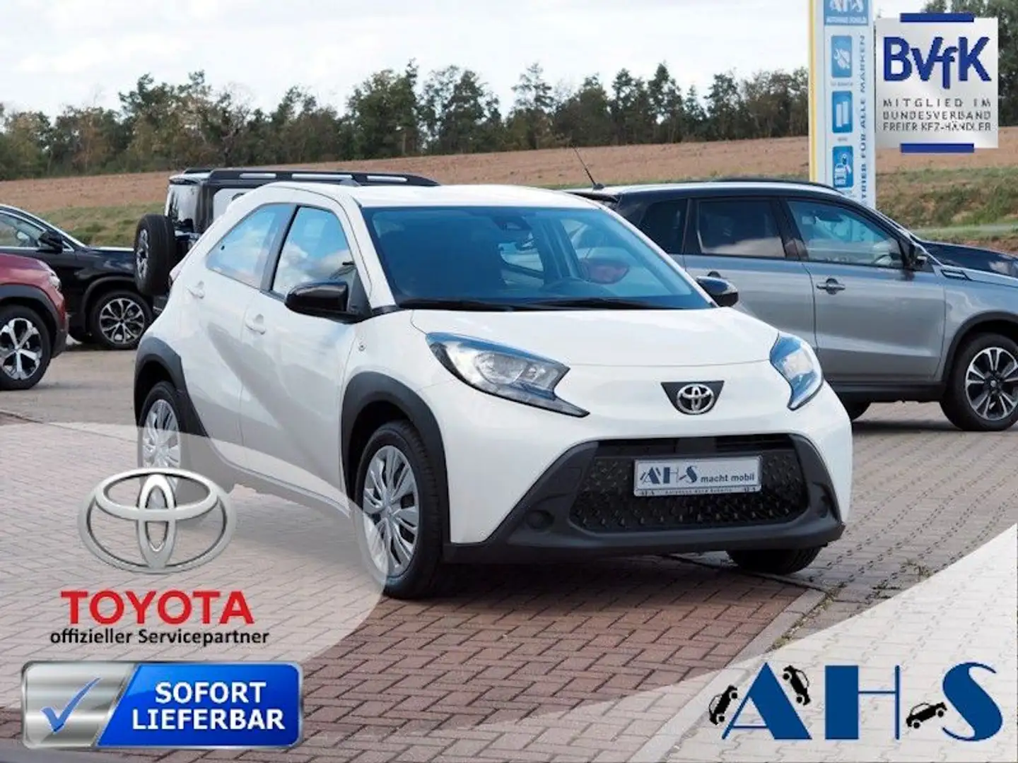 Toyota Aygo X Kamera CarPlay Android Auto Tempomat LDA Weiß - 1