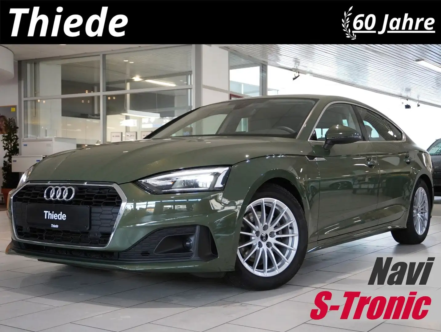 Audi A5 Sportback 35 TDI S-TRONIC NAVI/LED/SHZ/DAB+ Grün - 1