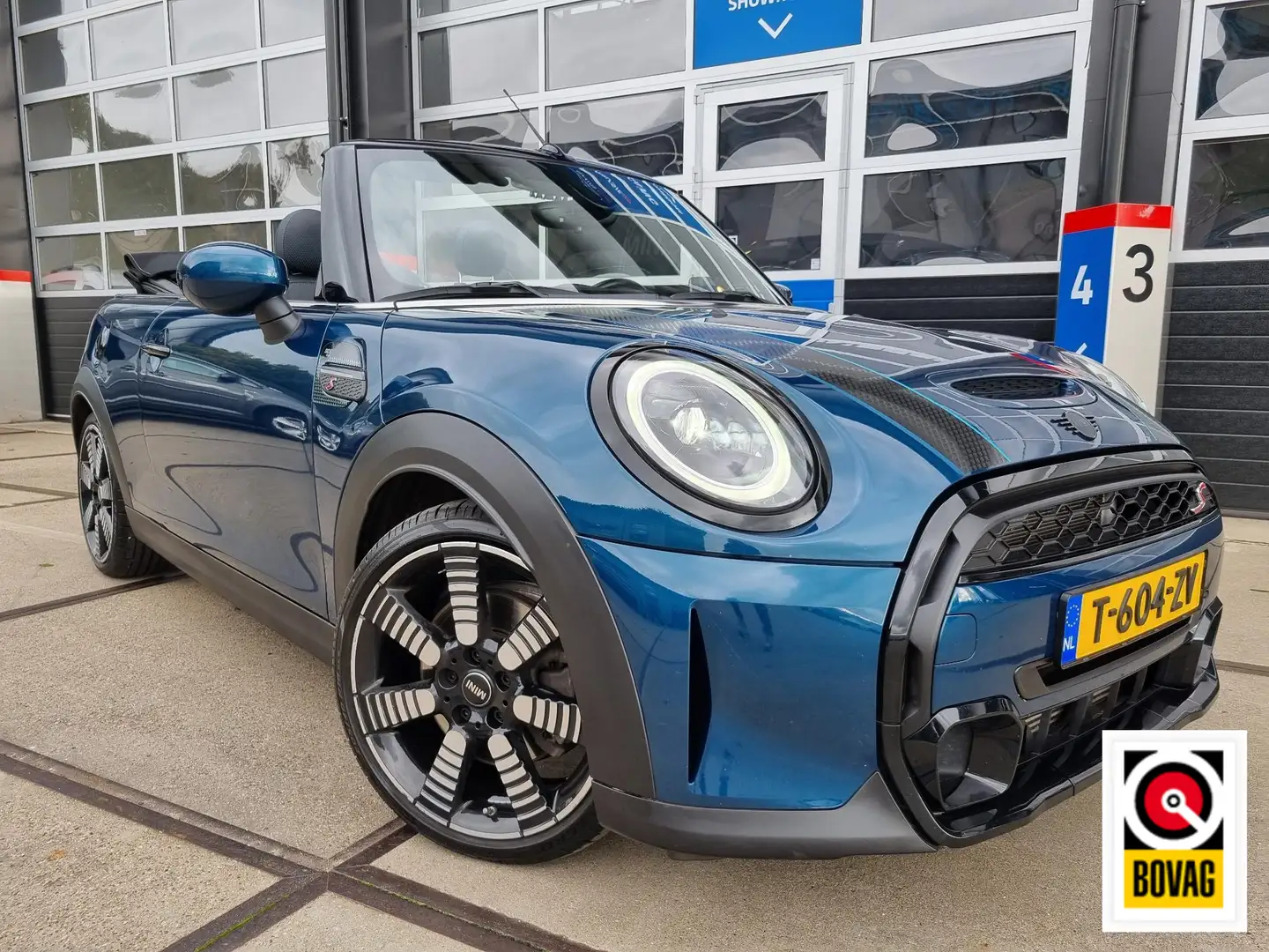 MINI Cooper S Cabrio Mini 2.0 Sidewalk Edition LEER / NAVI / HARMAN KAR Vert - 1