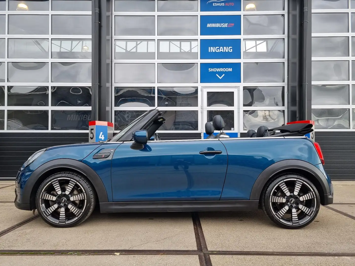 MINI Cooper S Cabrio Mini 2.0 Sidewalk Edition LEER / NAVI / HARMAN KAR Vert - 2