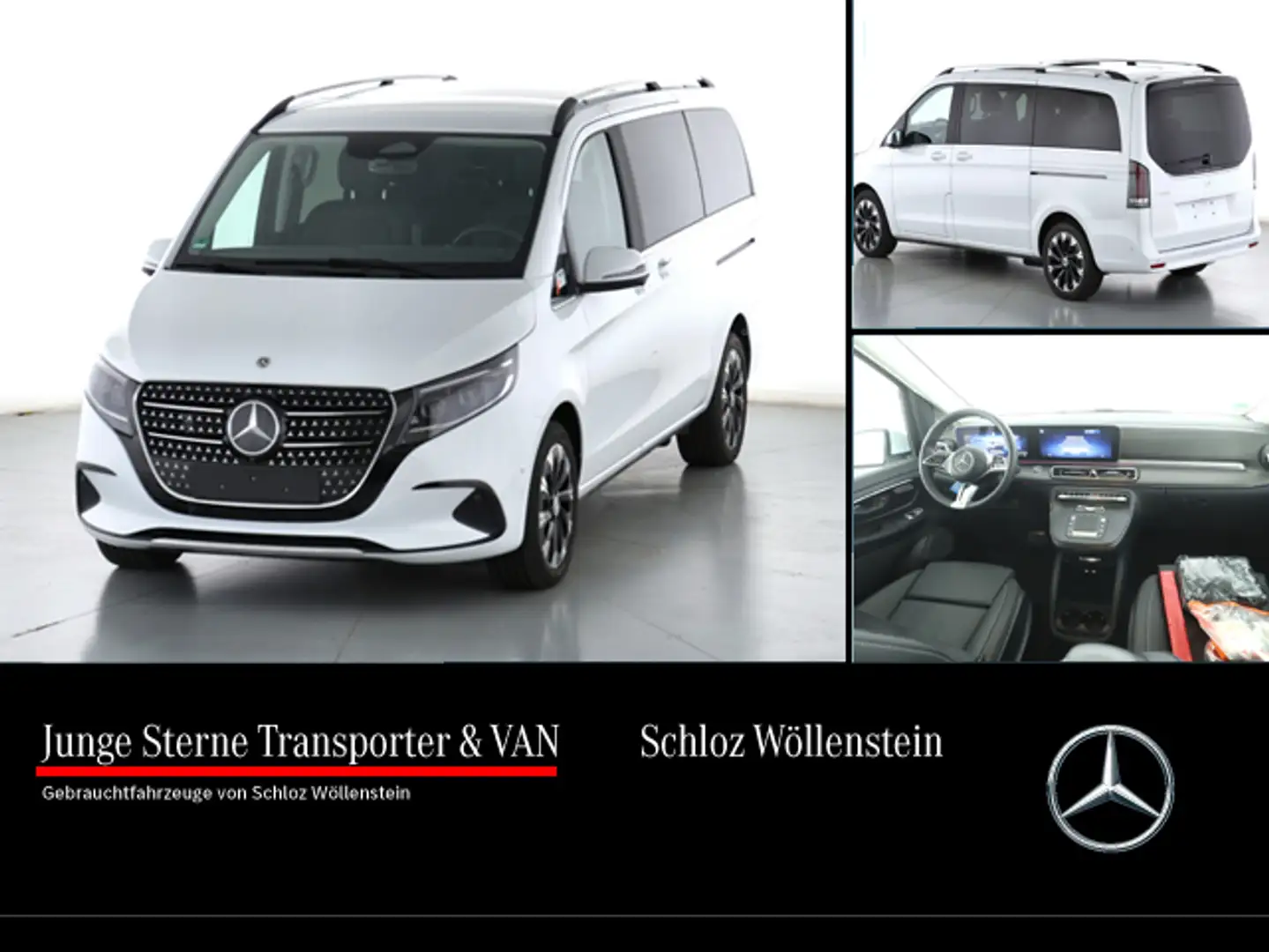 Mercedes-Benz V 220 AVANTGARDE MBUX*Pano*Distronic*AHK*M-Beam* Weiß - 1