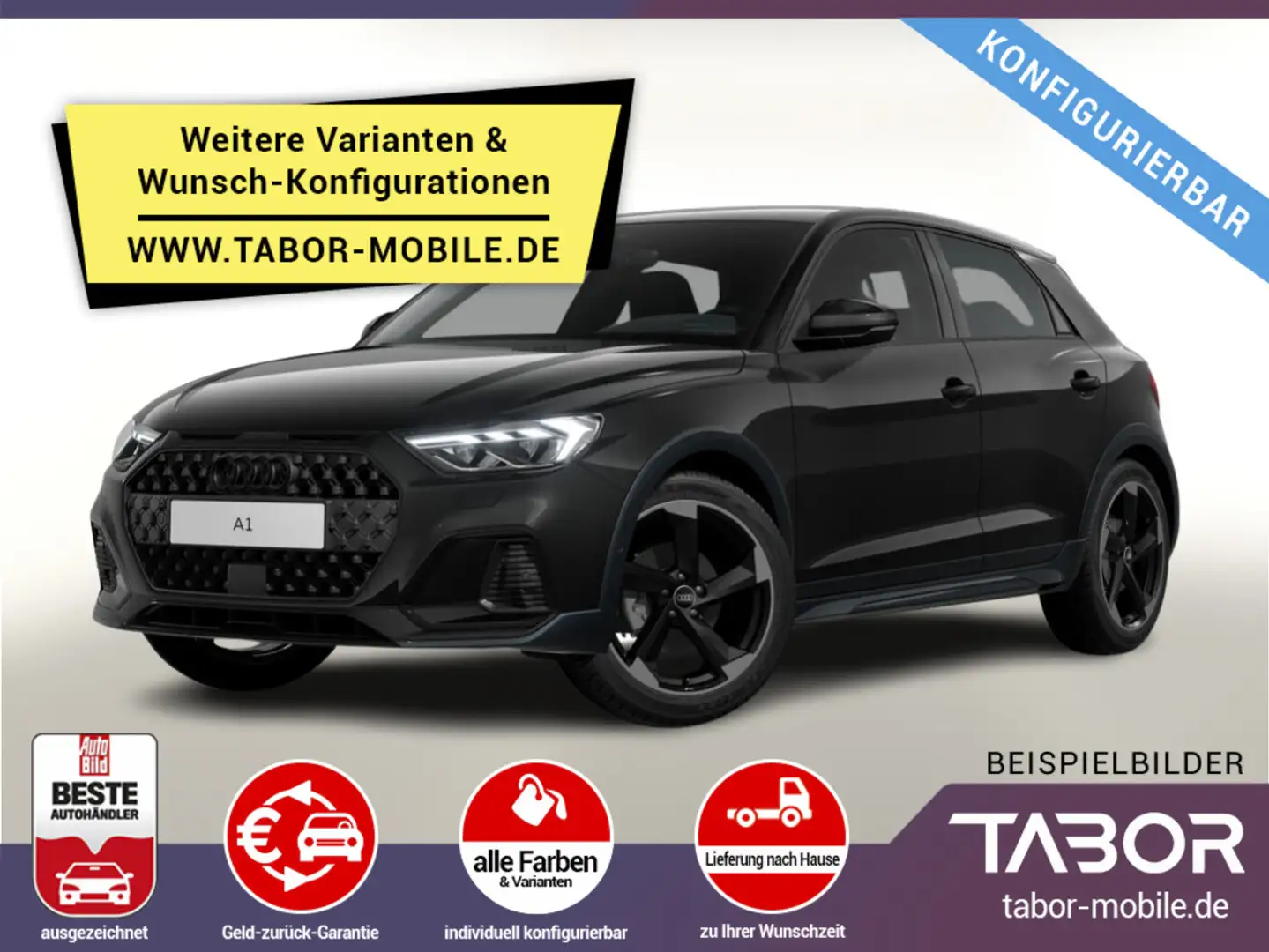 Audi A1 allstreet 25 TFSI MMI Radio PDC 16Z LaneA MFL Weiß - 1