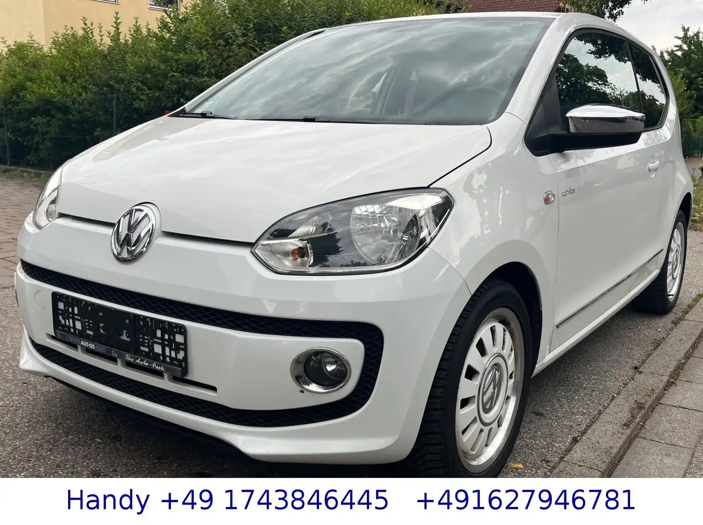 Volkswagen up! white up! 1.0i /SHZ/KLIMA/NAVI/Soundsytem Blanco - 1
