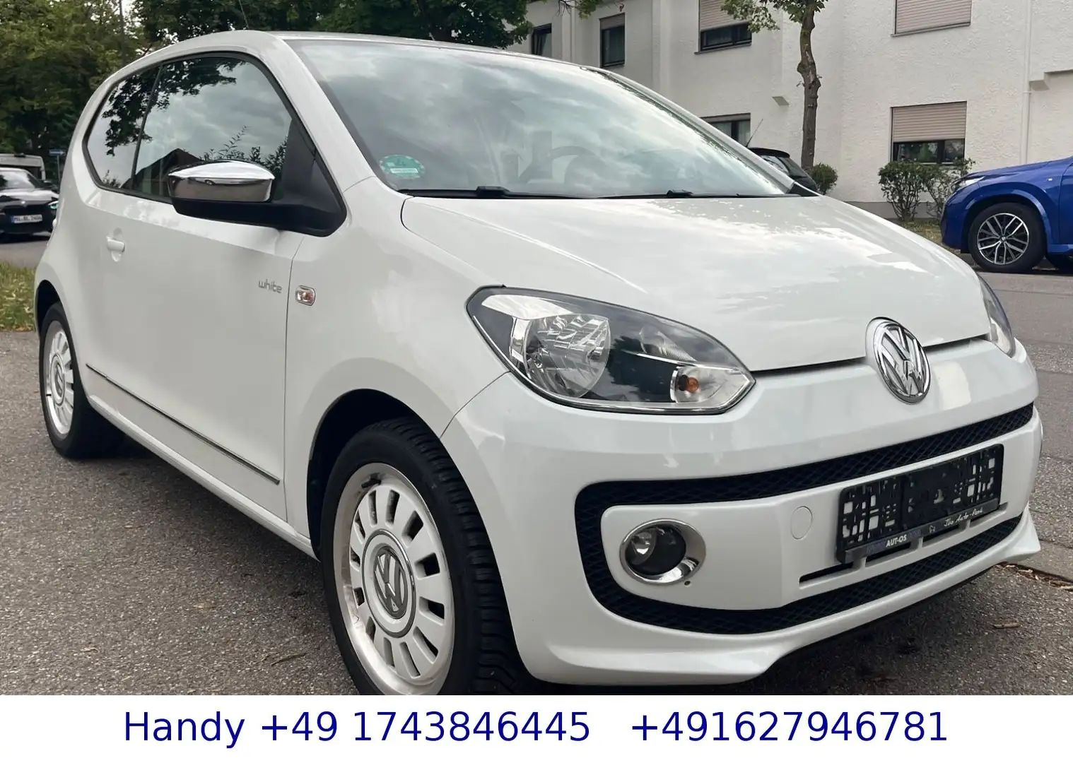 Volkswagen up! white up! 1.0i /SHZ/KLIMA/NAVI/Soundsytem Blanco - 2