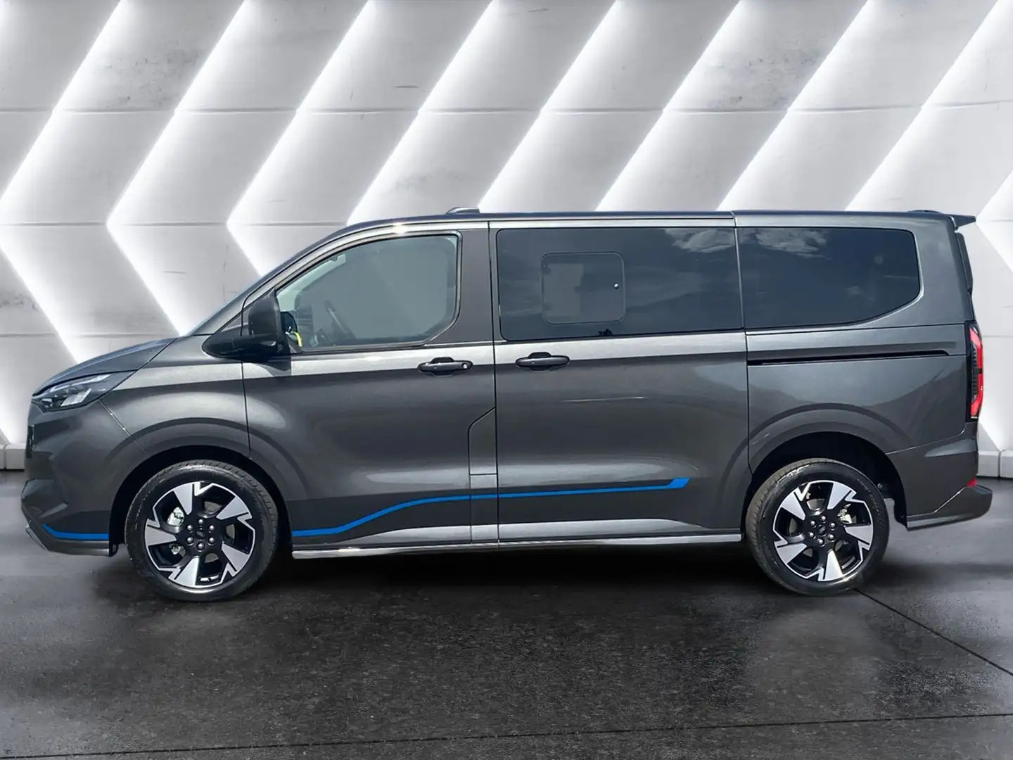 Ford Tourneo Custom Bus 8-Sitze *SPORT* L1 ALLRAD Gris - 2
