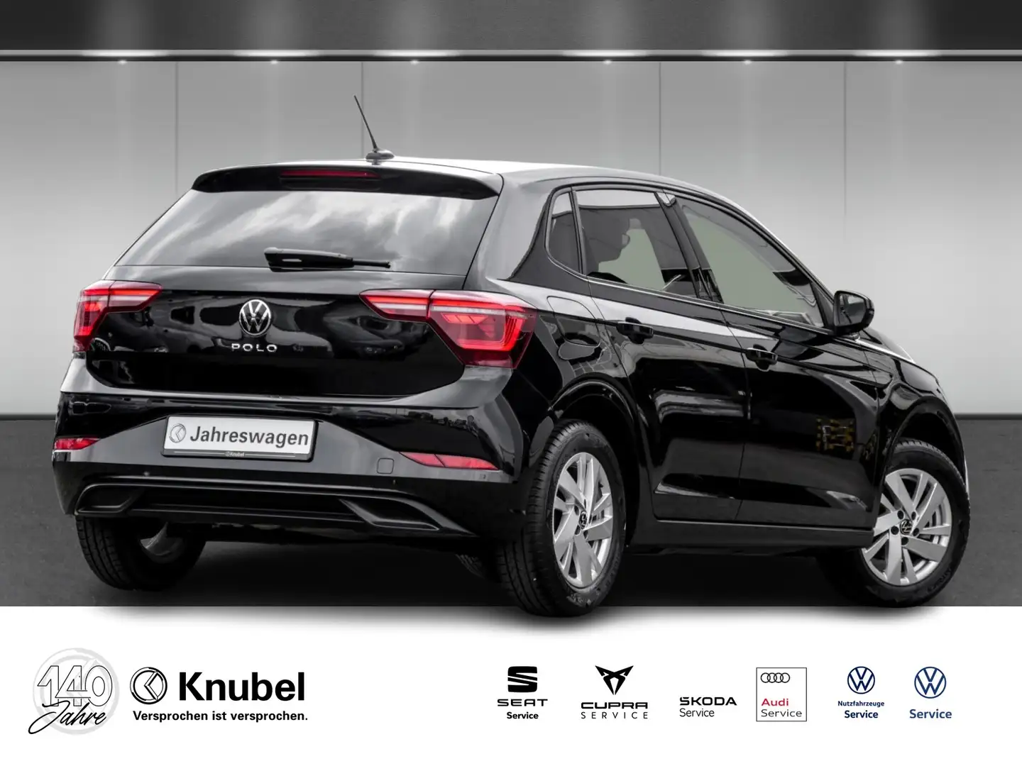 Volkswagen Polo Style 1.0 TSI DSG IQ.LIGHT/NAVI/ACC Schwarz - 2