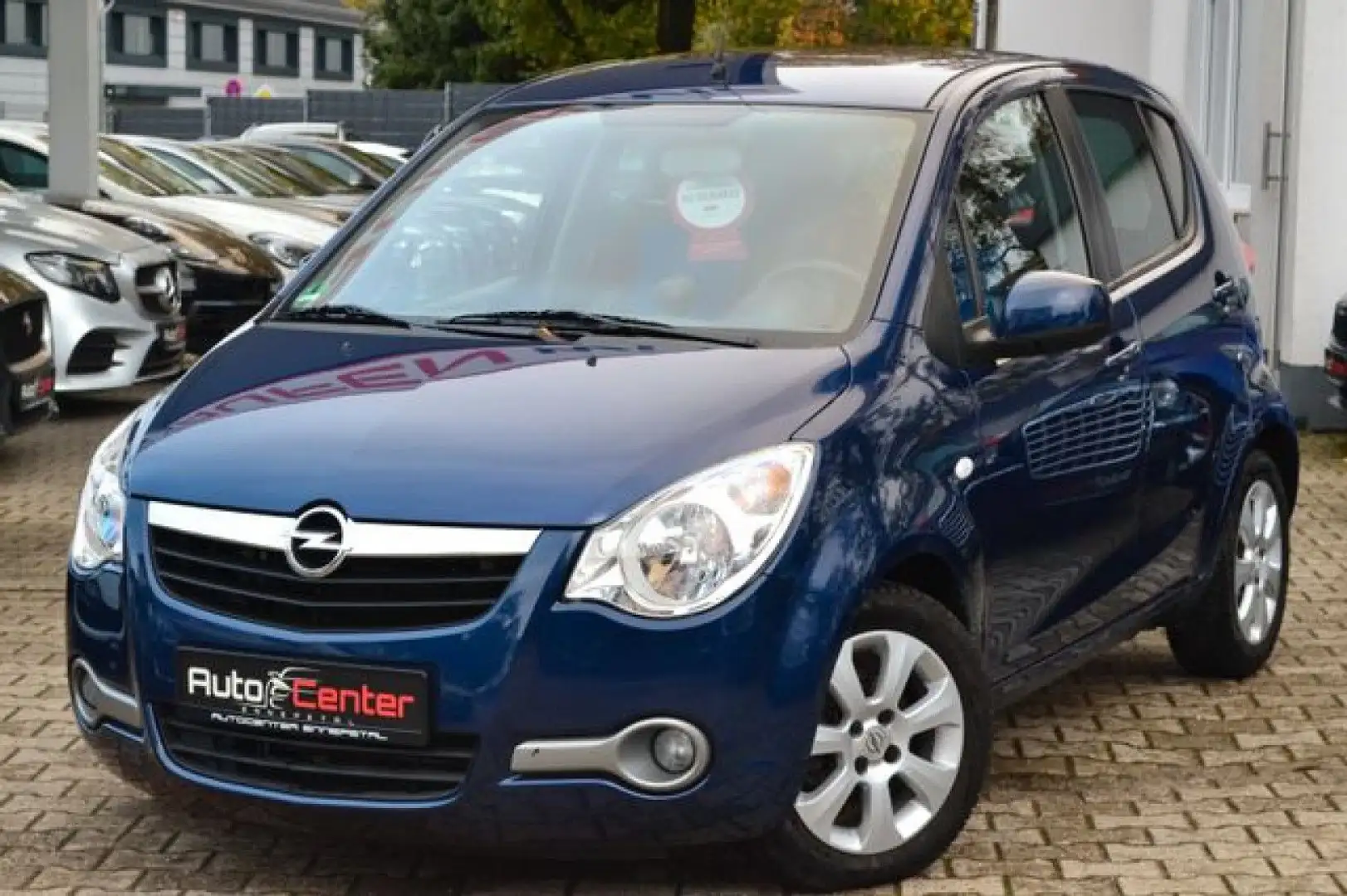 Opel Agila B Edition 1.2 16v *Klima*CD*elektr.Fh*ZV* Blau - 1