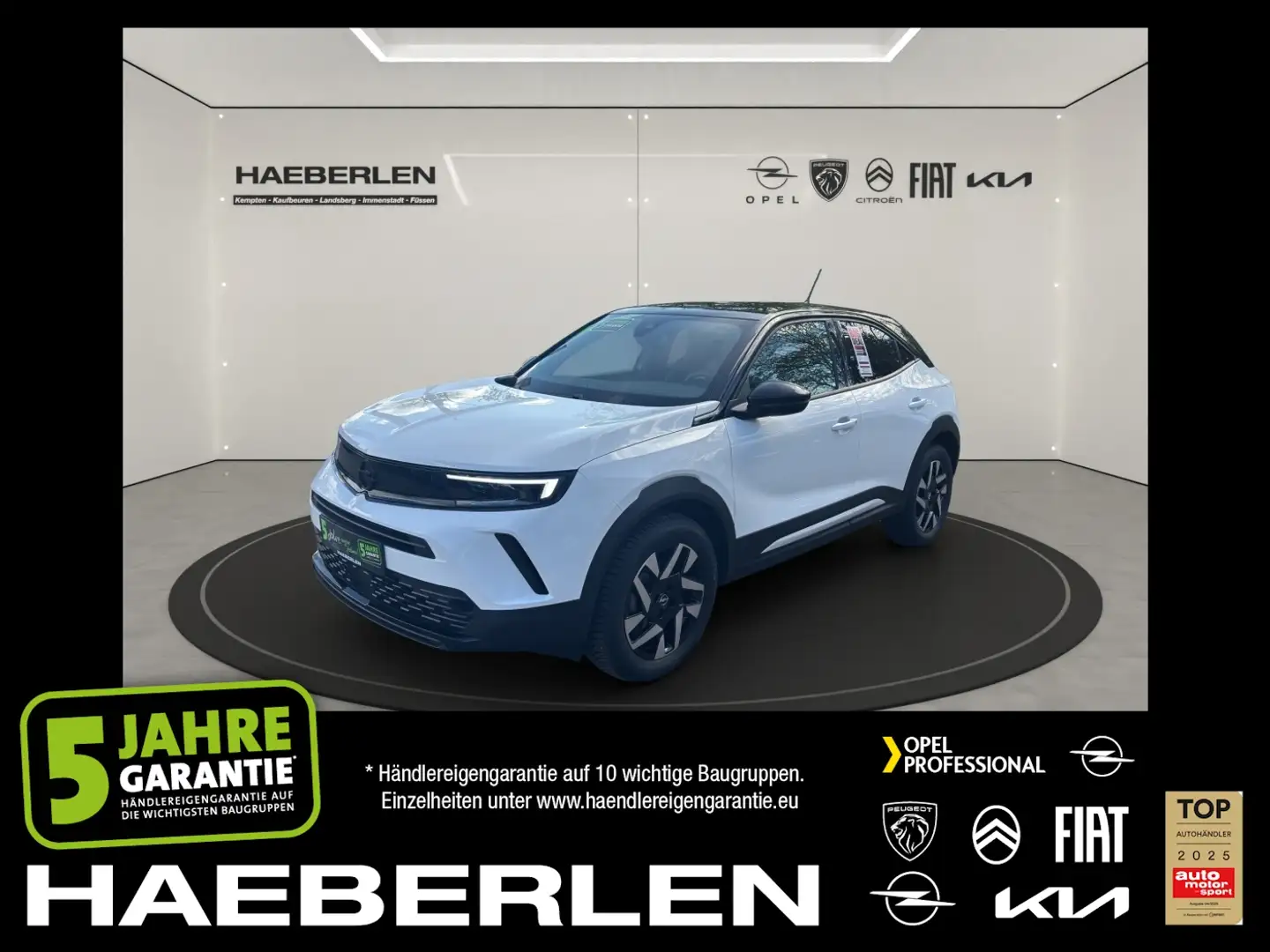Opel Mokka 1.2 Turbo GS Line *FLA*LM*KAM*LED*KlimaA* Weiß - 1