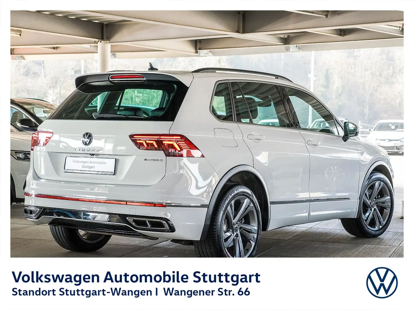 Volkswagen Tiguan R-Line 1.4 TSI Hybrid DSG Navi Kamera LED Weiß - 2