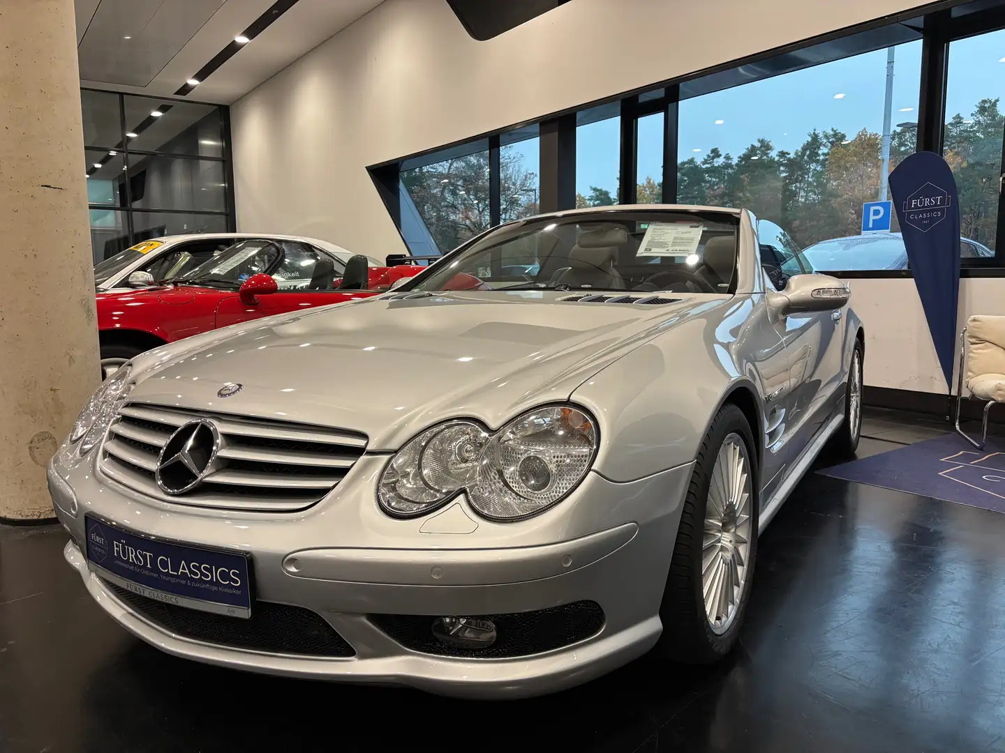 Mercedes-Benz SL 55 AMG Saisonfahrzeug Silber - 1