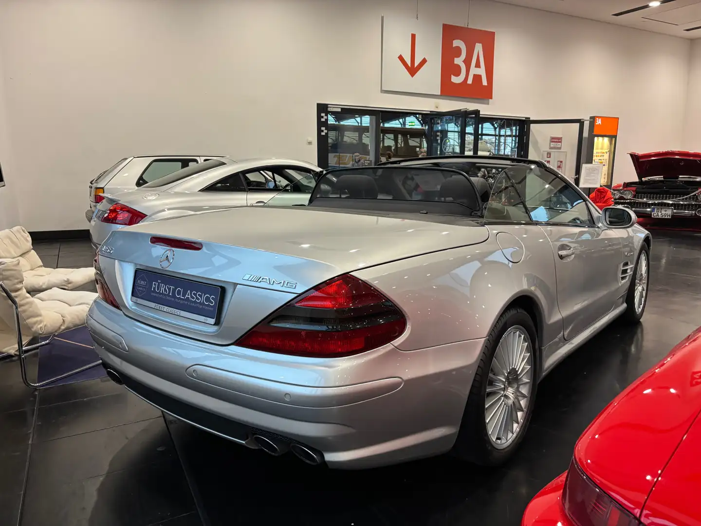 Mercedes-Benz SL 55 AMG Saisonfahrzeug Silber - 2