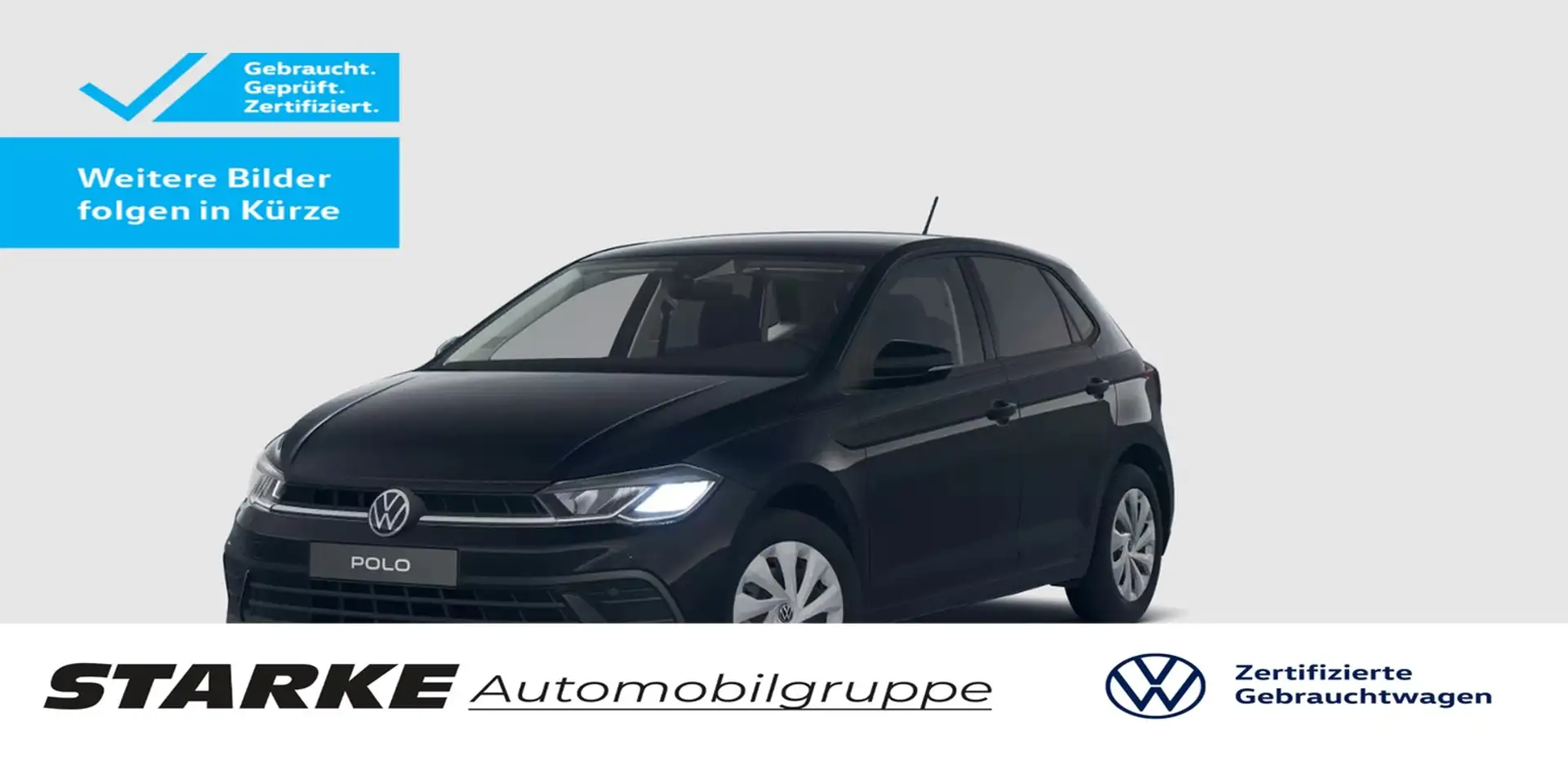 Volkswagen Polo 1.0 TSI Life Schwarz - 1