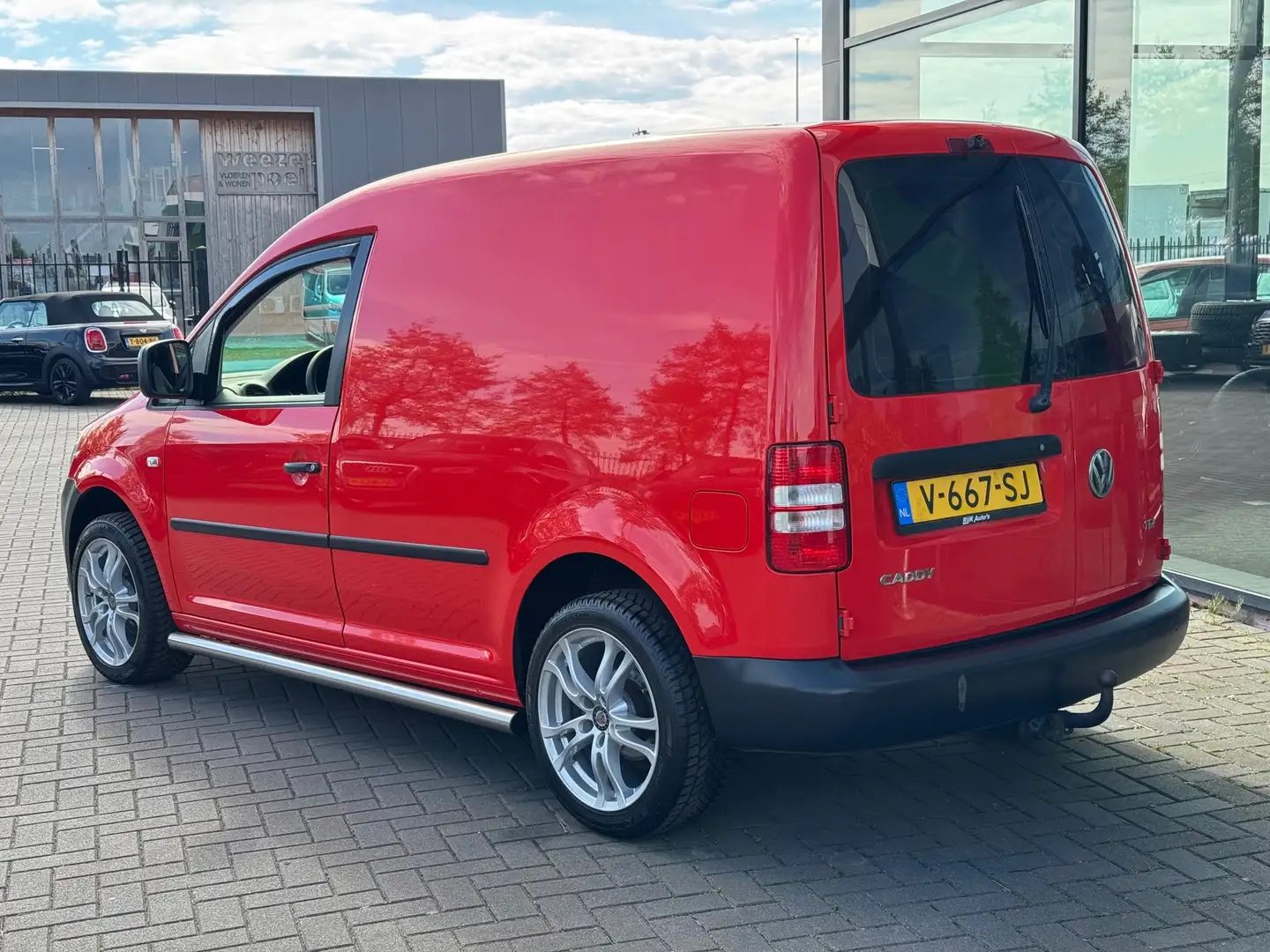 Volkswagen Caddy 1.6 TDI * Airco * Cruise Control * Trekhaak * 17 I Piros - 2