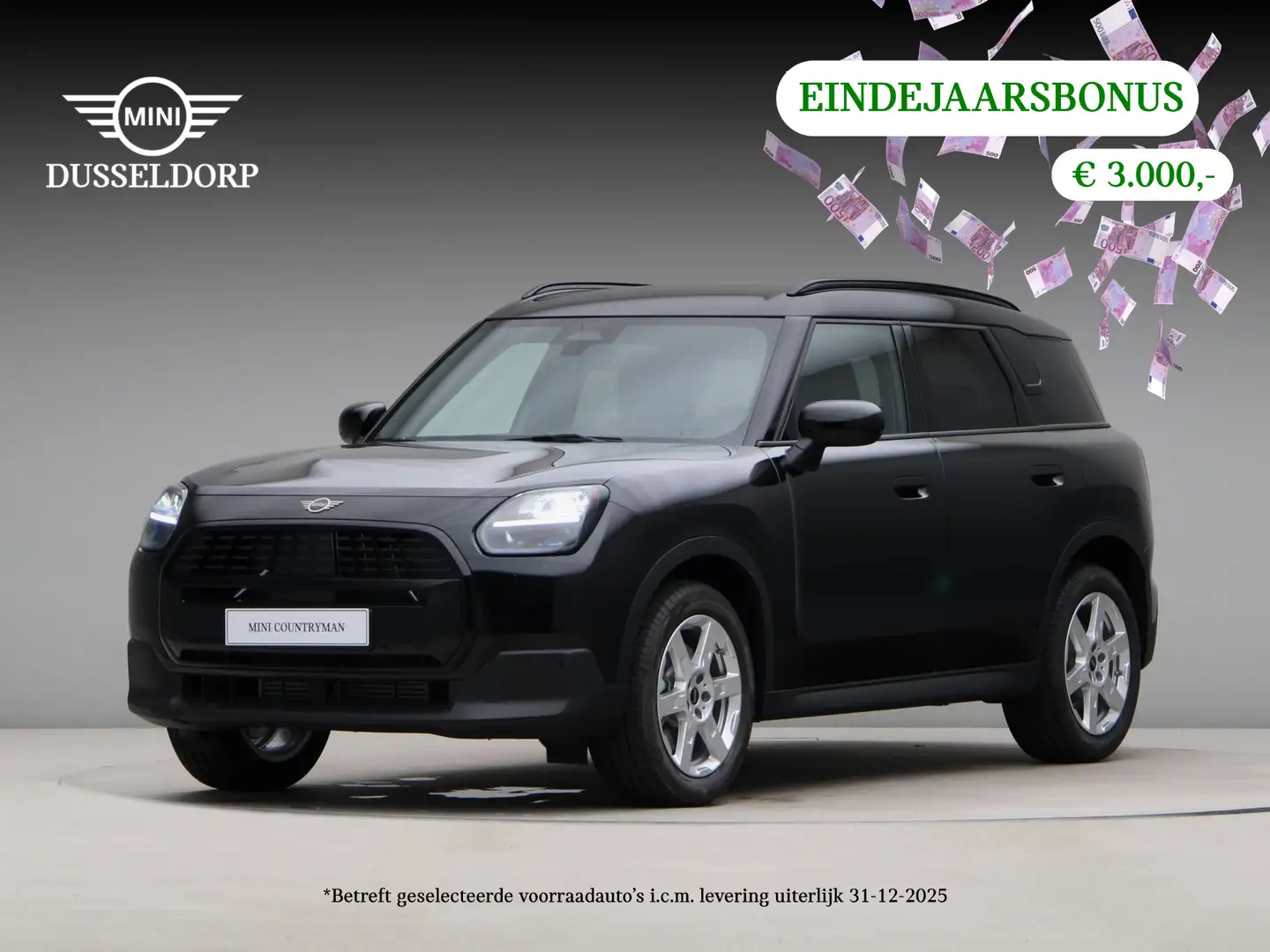 MINI Countryman E Blackyard Pakket XS PRIVATE LEASE EUR 575,- (48 mn Noir - 1