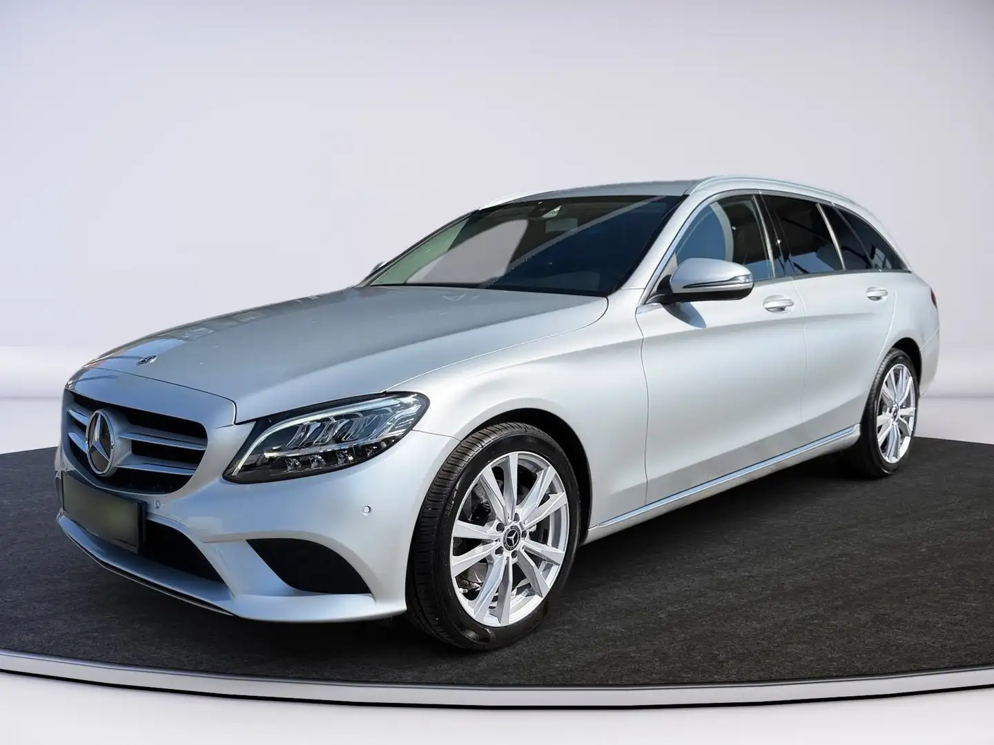 Mercedes-Benz C 200 d T-Modell LED, AUT, NAVI, Parktronic Silber - 2
