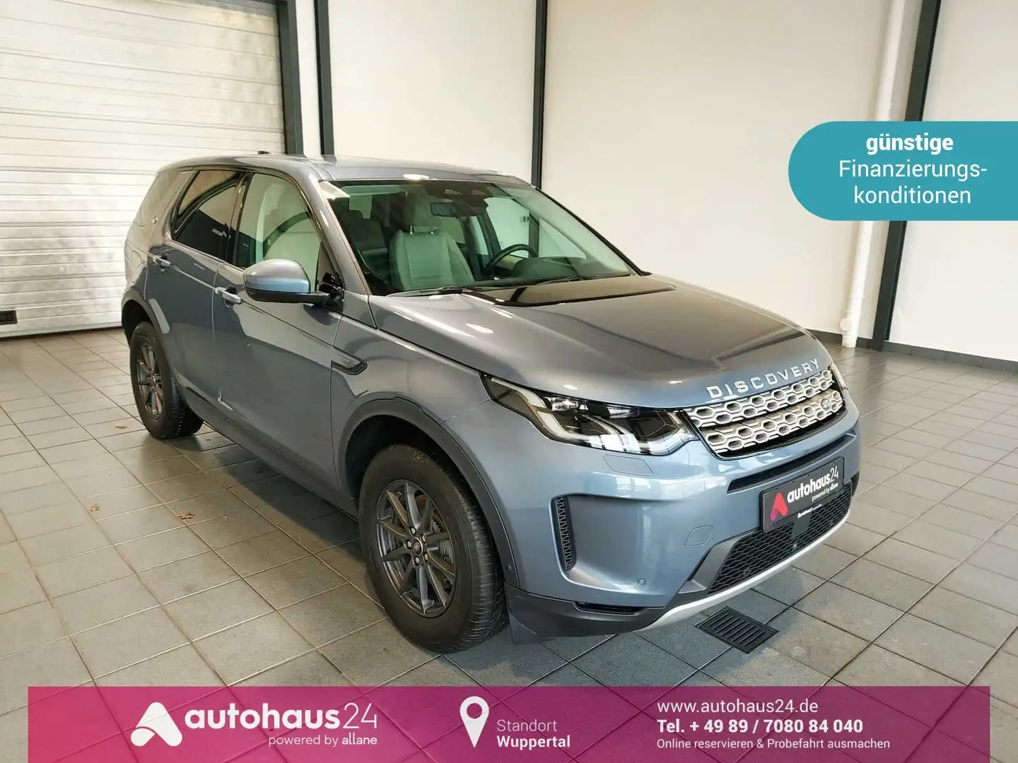 Land Rover Discovery Sport 2.0 P200  AWD|LED|360°|AHK Blau - 1