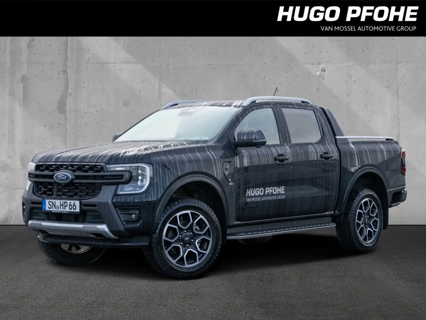 Ford Ranger Wildtrak 2.0 EcoBlue DoKa. Navi. ACC.RFK.Klimaauto Schwarz - 1