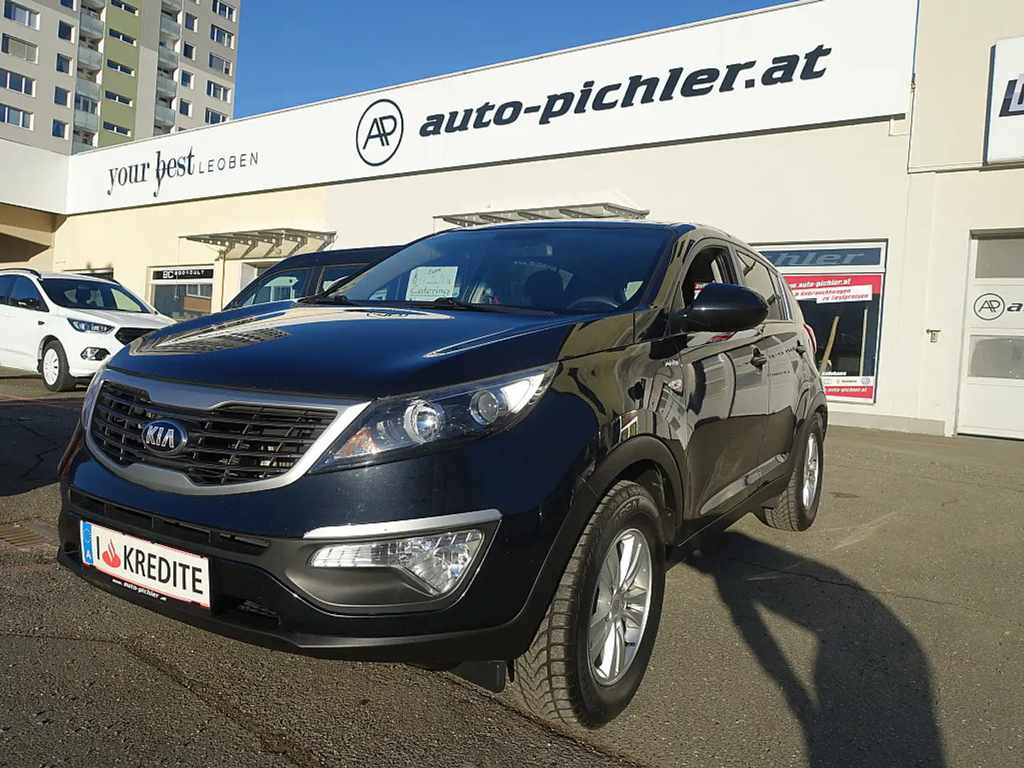Kia Sportage Cool 2,0 CRDi 4WD DPF RFK,Navi uvm.... Schwarz - 1