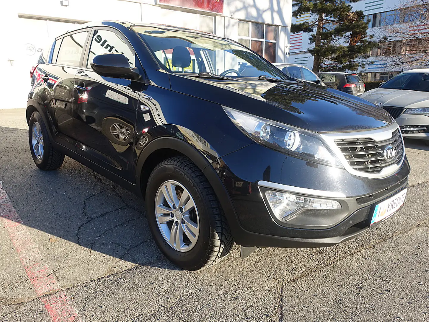 Kia Sportage Cool 2,0 CRDi 4WD DPF RFK,Navi uvm.... Schwarz - 2