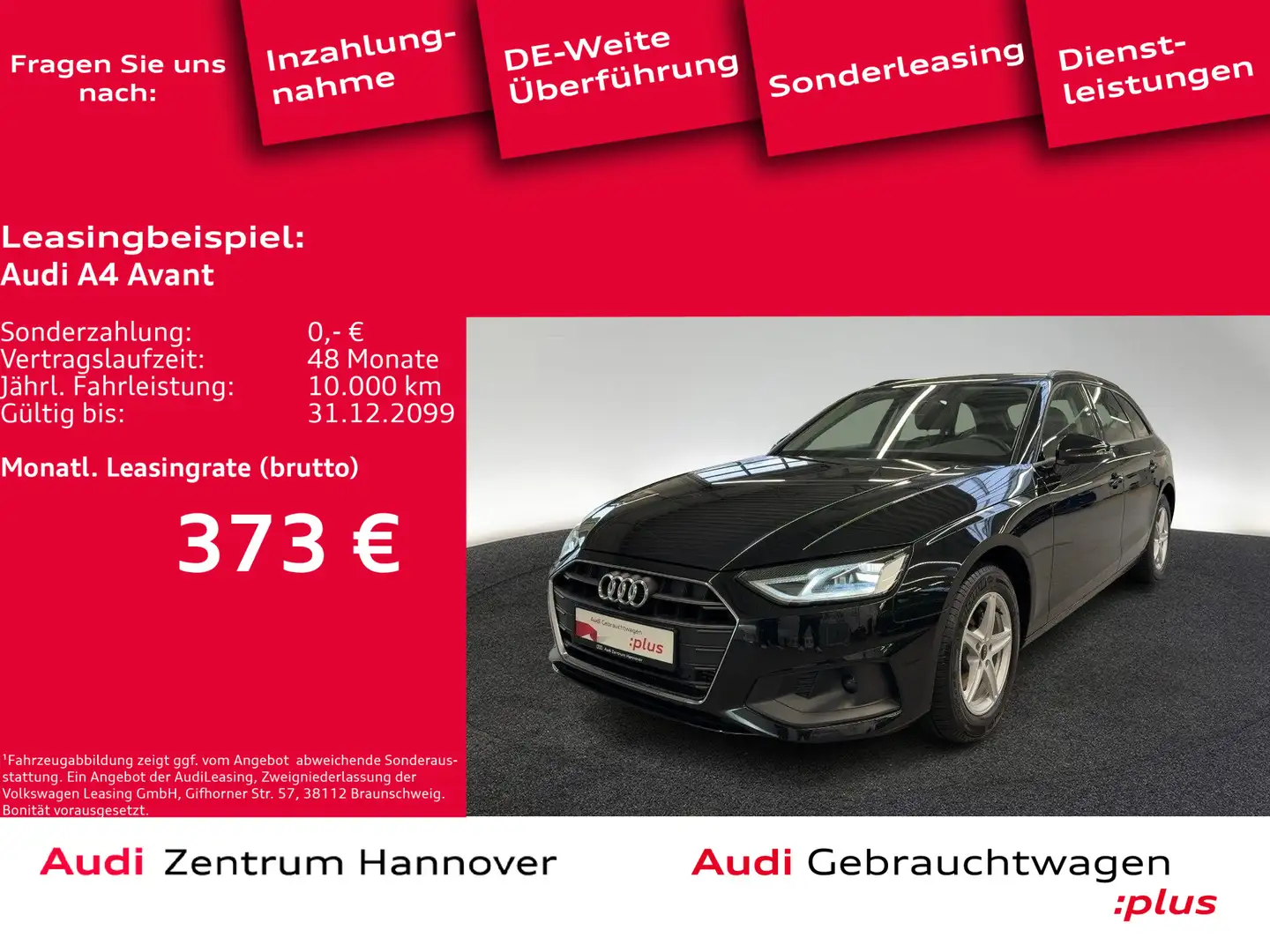 Audi A4 35 TFSI AHK LED Navi Lenkr.hzg. Sportsi Schwarz - 1