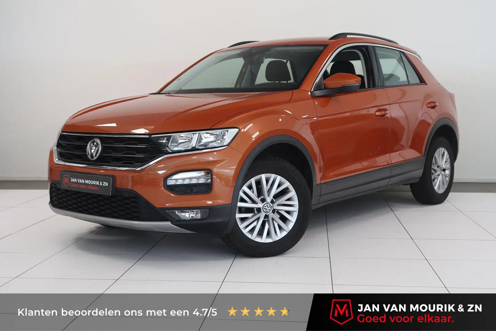 Volkswagen T-Roc 1.0 TSI Style | Airco | Parkeersensoren | Navigati Oranje - 1