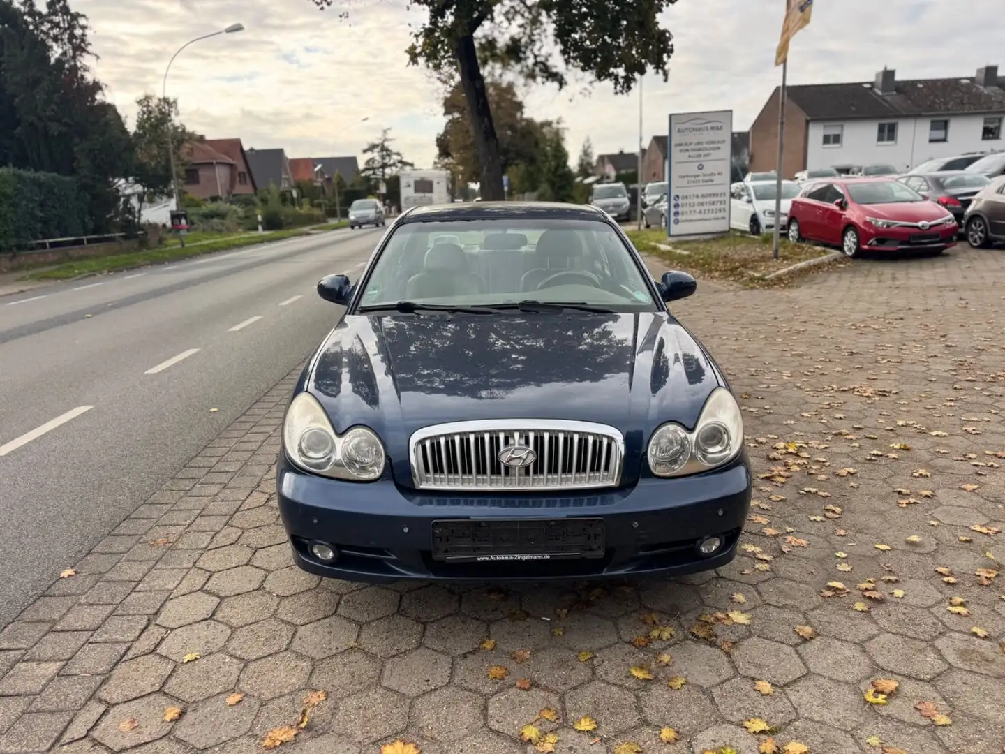 Hyundai SONATA 2.7 V6 GLS Automatik *TÜV 02/27+Leder+SHZ Blau - 2