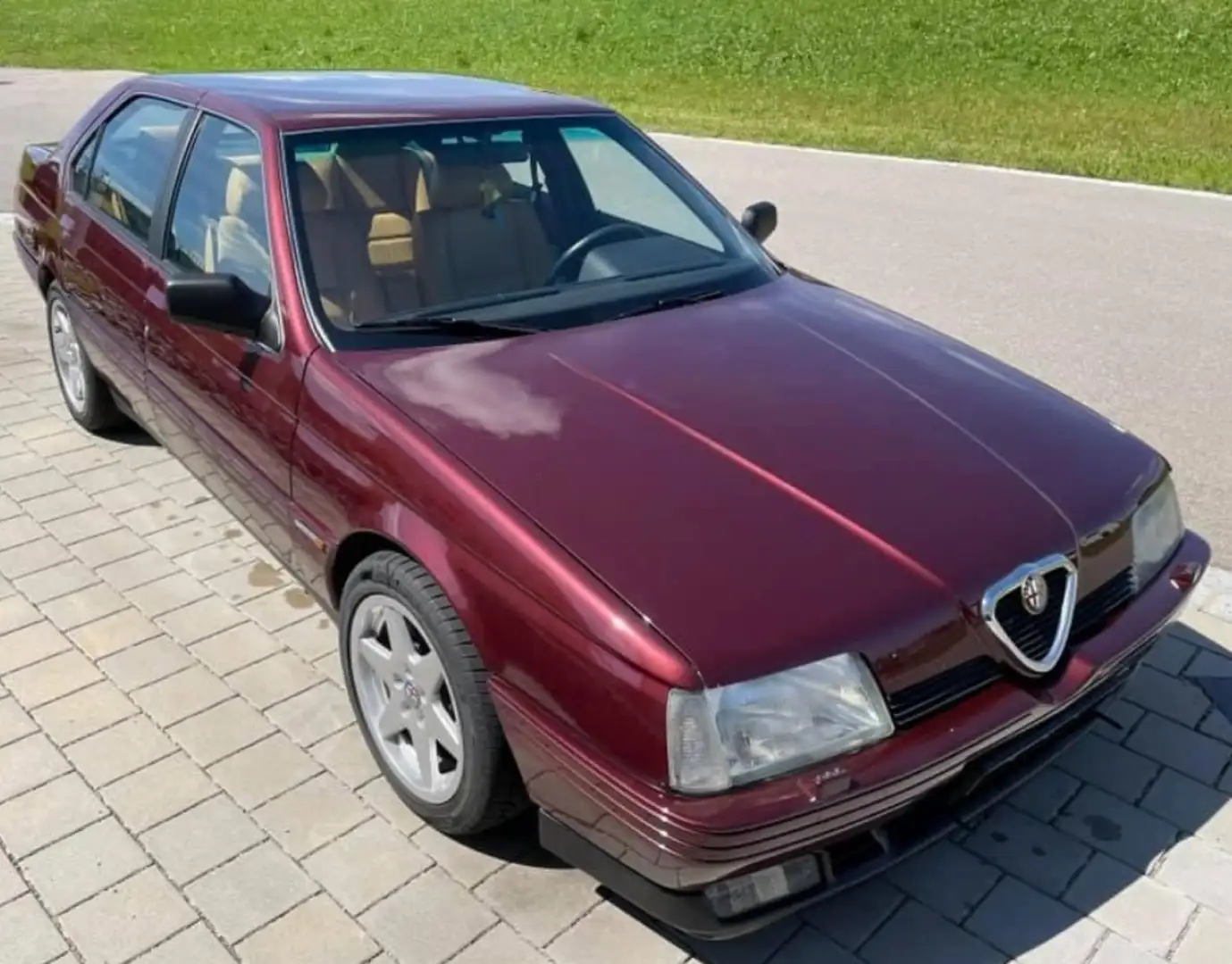 Alfa Romeo 164 2.0 V6 Turbo Kırmızı - 2