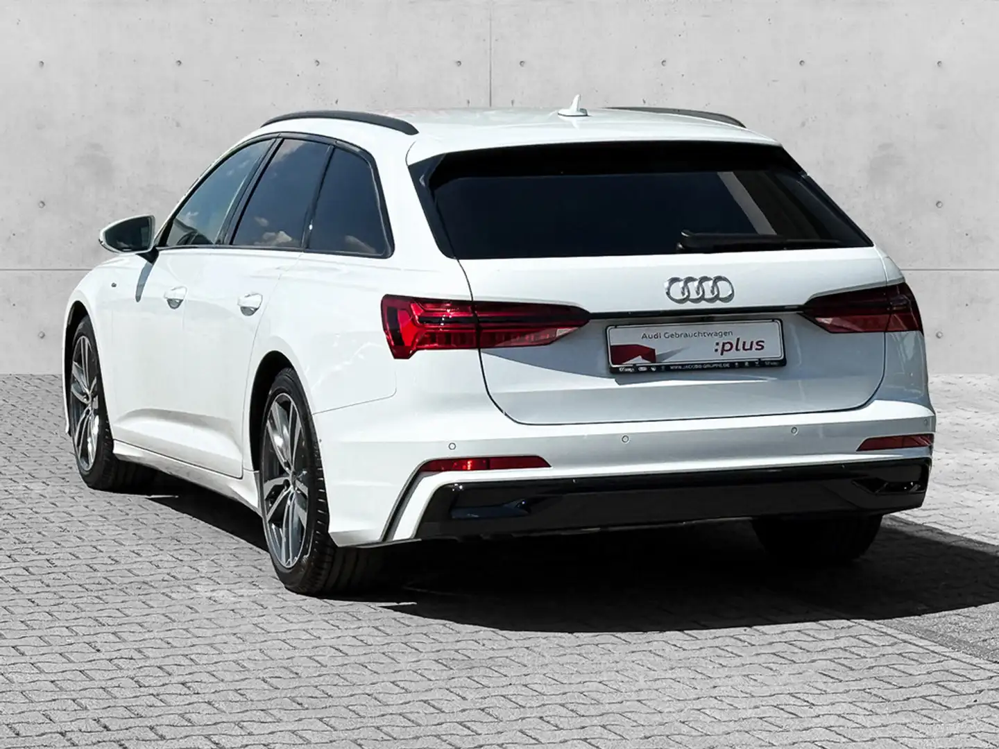 Audi A6 Avant 40 TDI Blackpak./HuD/Matrix/360° S line Weiß - 2