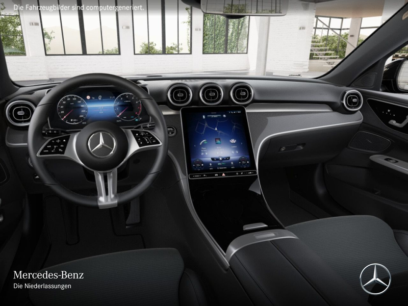 Mercedes-Benz C 300 T 4M AVANTG+NIGHT+PANO+360+AHK+KEYLESS+9G — photo 10