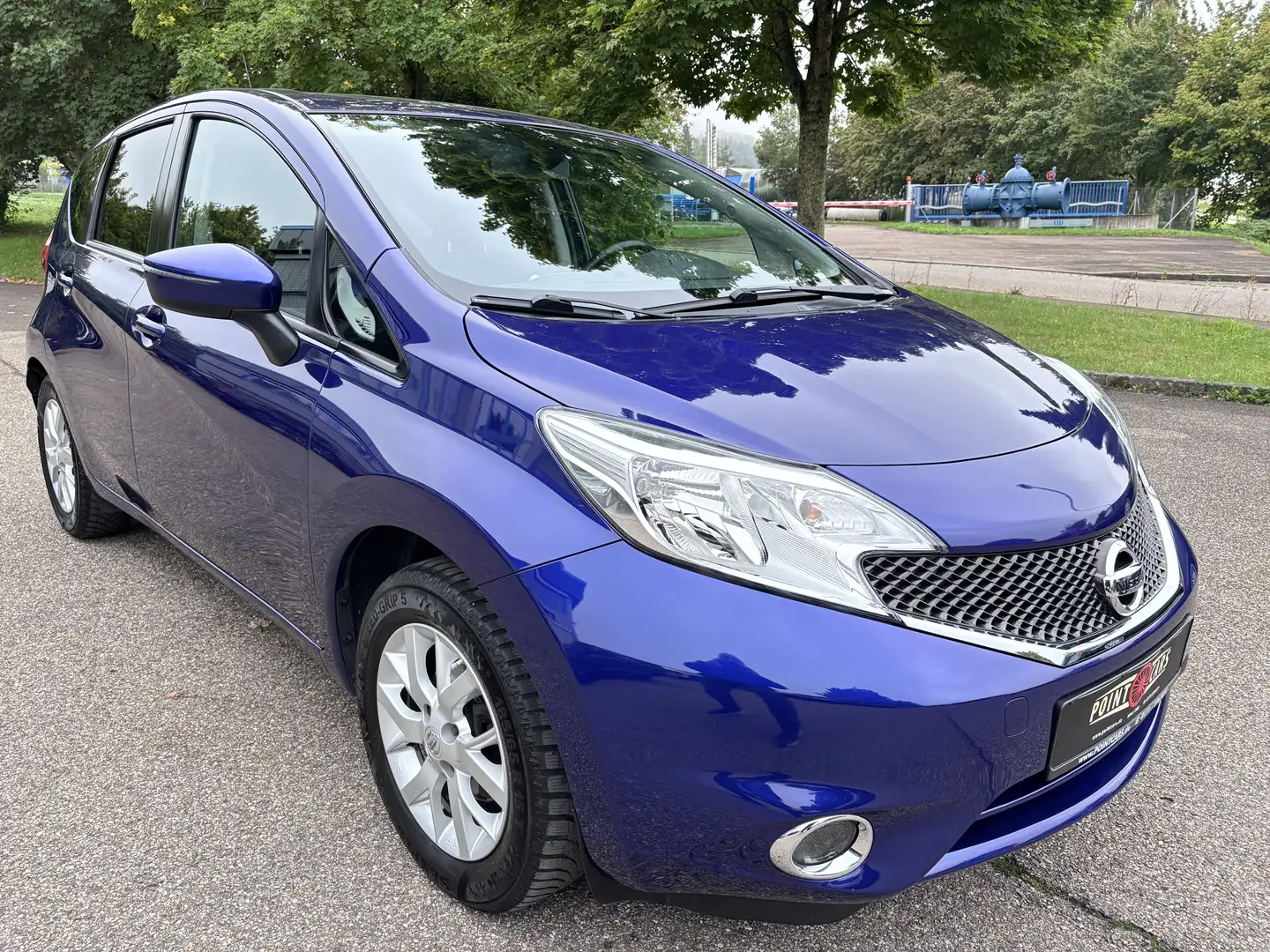 Nissan Note 1.2 Acenta Plus*NAVI-EURO 6-SHZ-2.HAND* Blau - 2