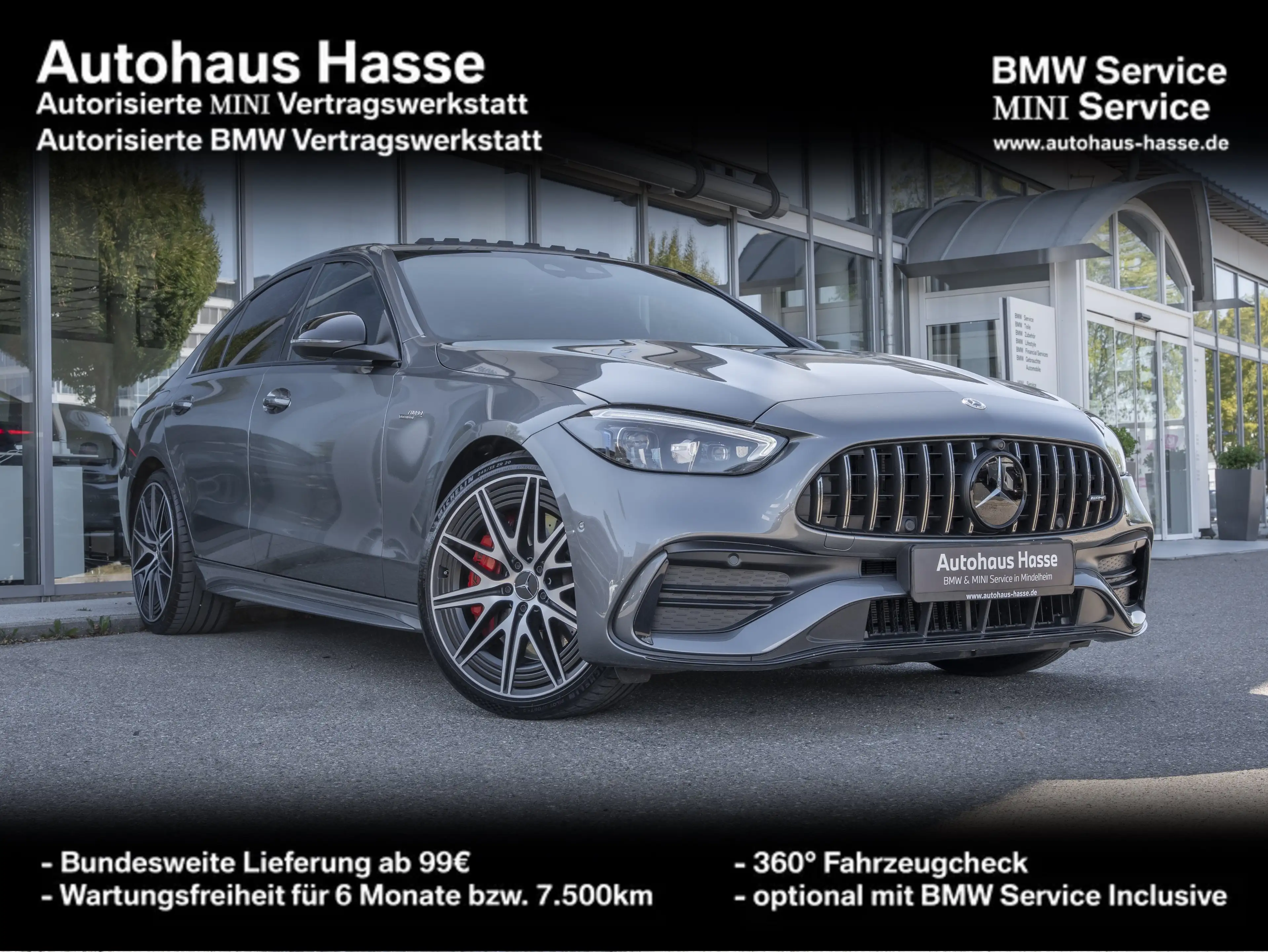 Mercedes-Benz C 43 AMG 4M +20Z STANDHZ AHK SCHIEBEDACH ACC