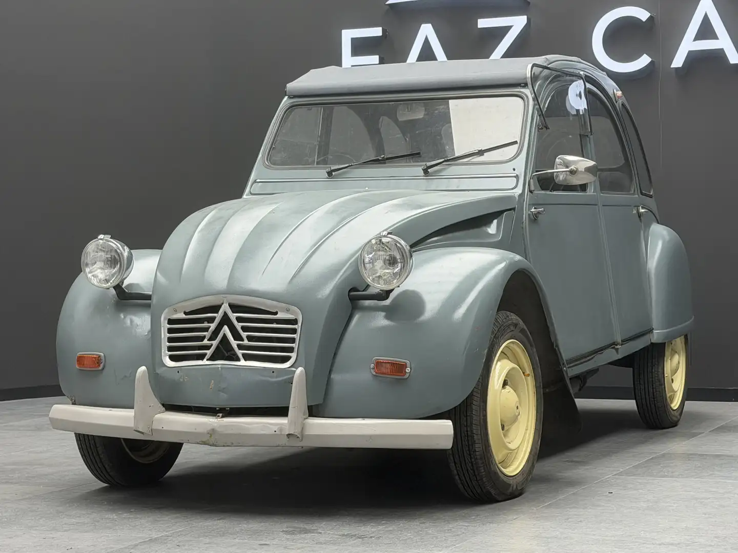 Citroen 2CV AZL 600cc * Porte suicide * Blu/Azzurro - 2