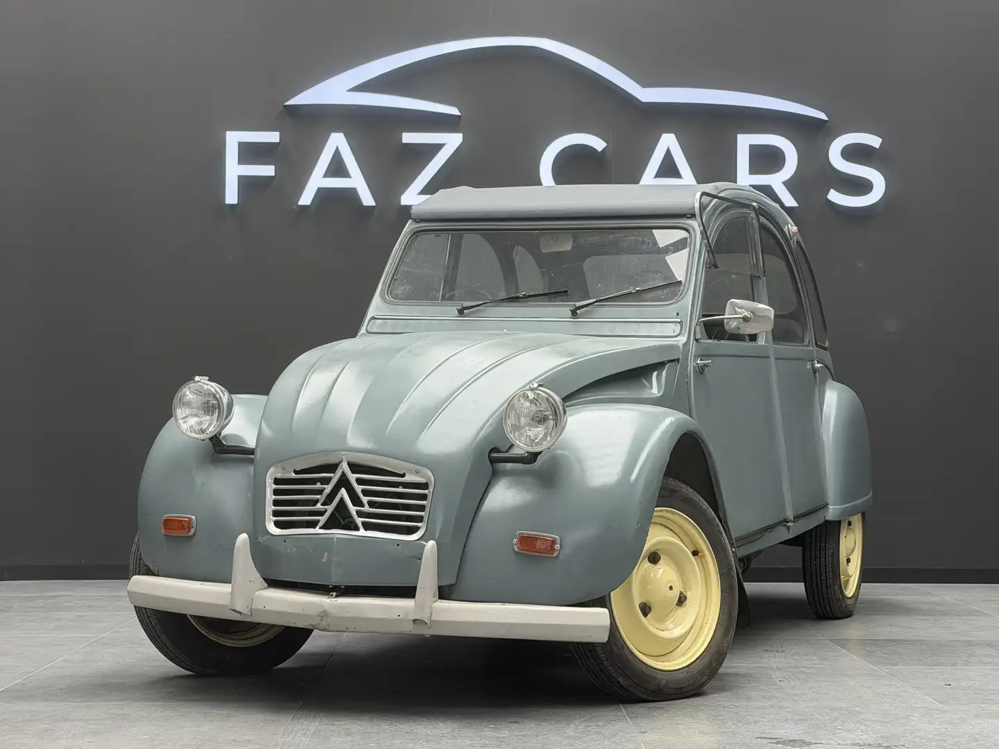 Citroen 2CV AZL 600cc * Porte suicide * Blu/Azzurro - 1