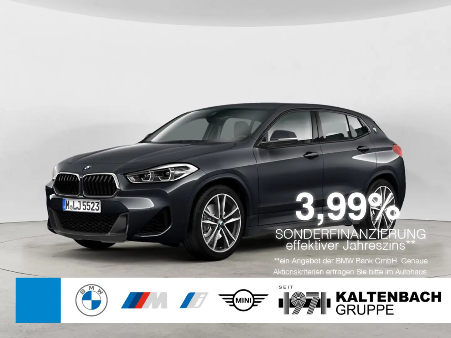 BMW X2 sDrive20i M-Sport LED NAVI SHZ PDC KLIMA Grau - 1