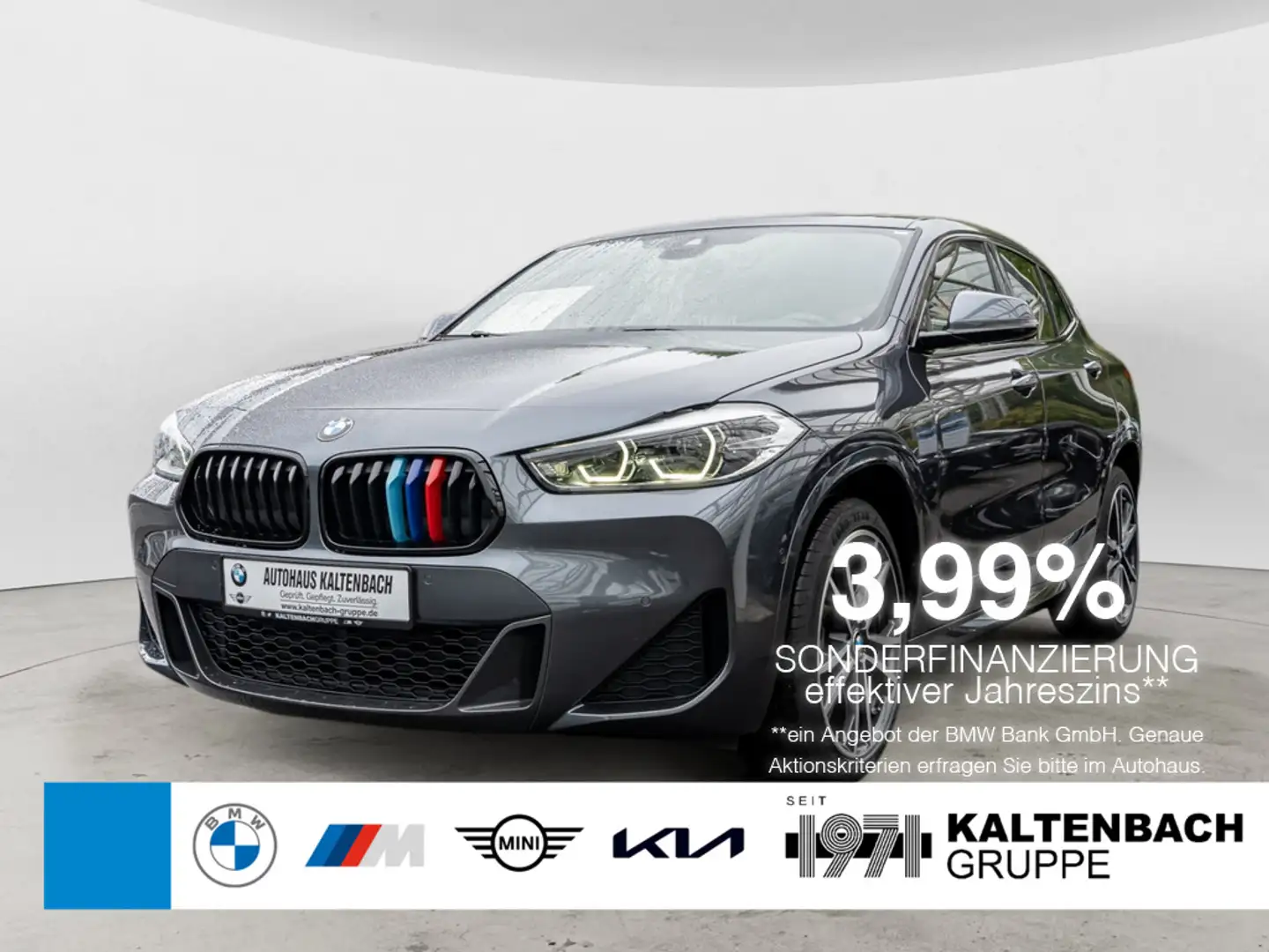 BMW X2 sDrive20i M-Sport LED NAVI SHZ PDC KLIMA Gris - 1