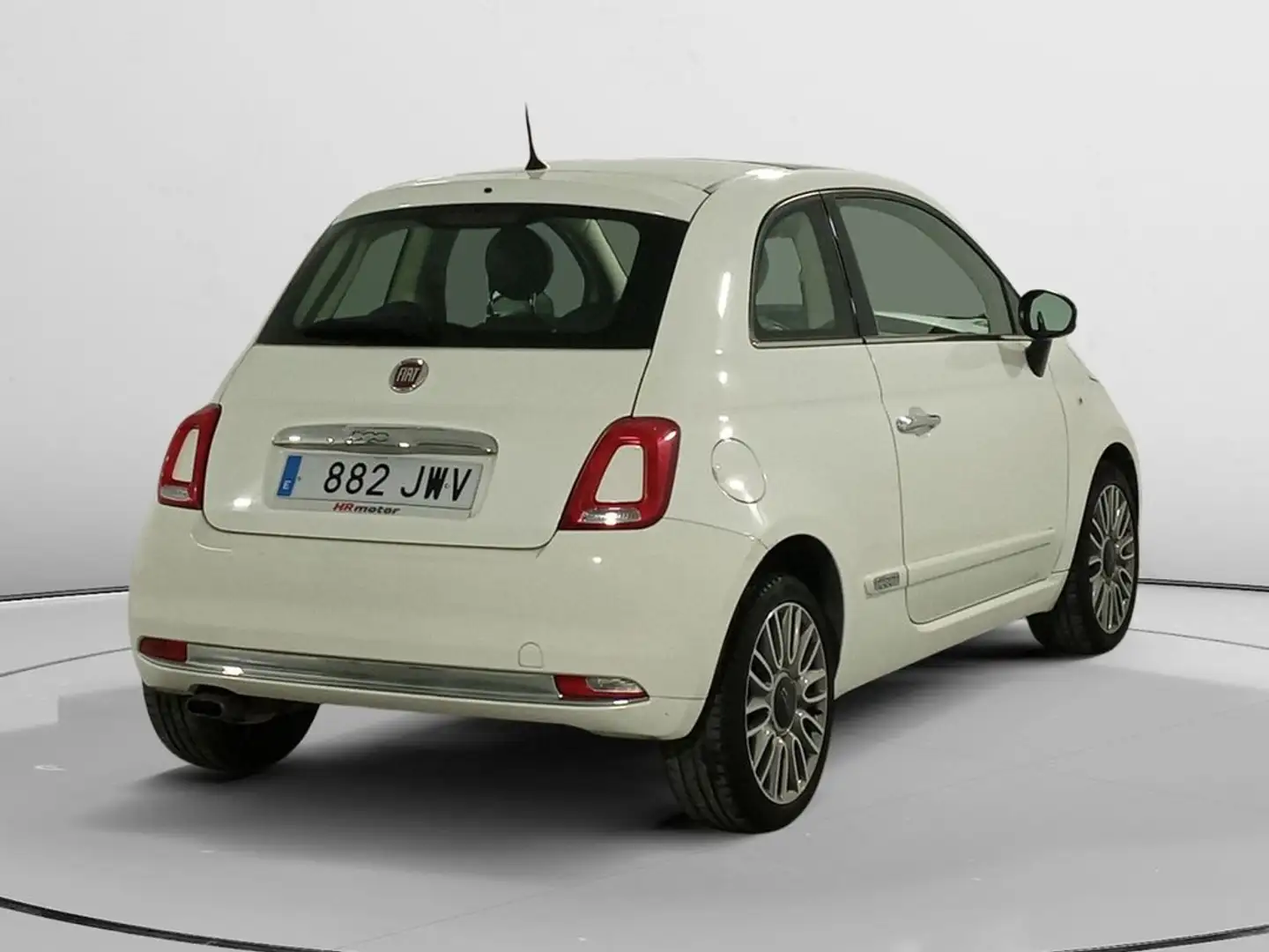 Fiat 500 1.2 Lounge Weiß - 2