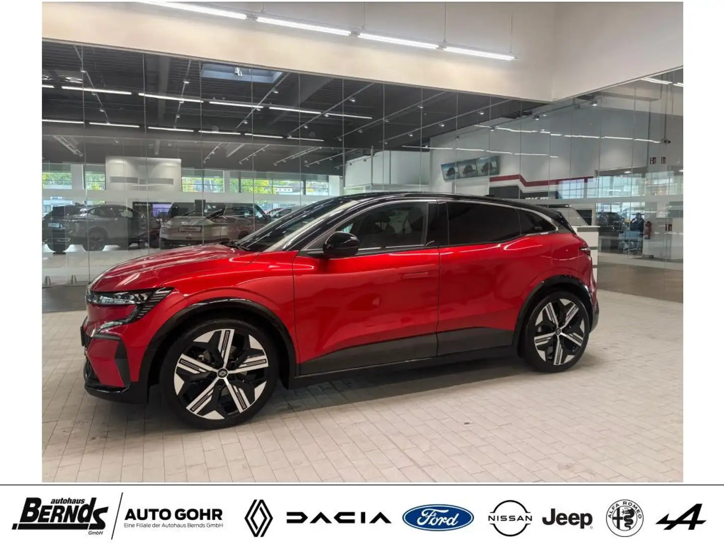 Renault Megane E-Tech EV60 220hp optimum charge Iconic KLIMA PDC Rood - 1