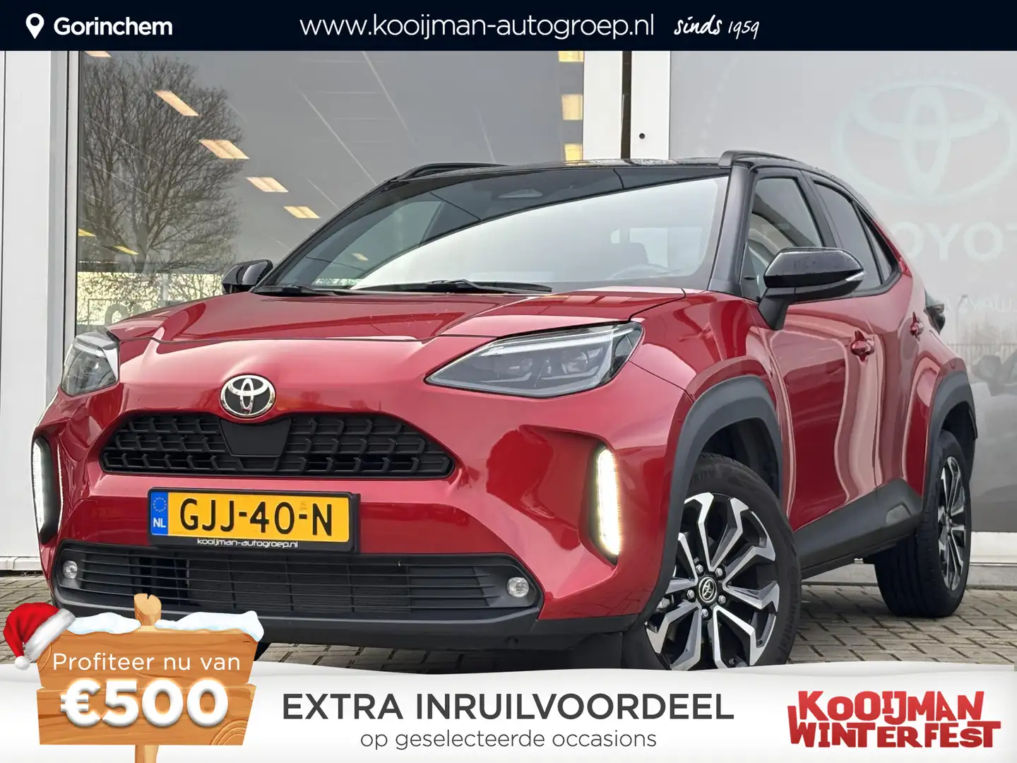 Toyota Yaris Cross 1.5 Hybrid 115 First Edition Bi-Tone | Trekhaak | Rouge - 1