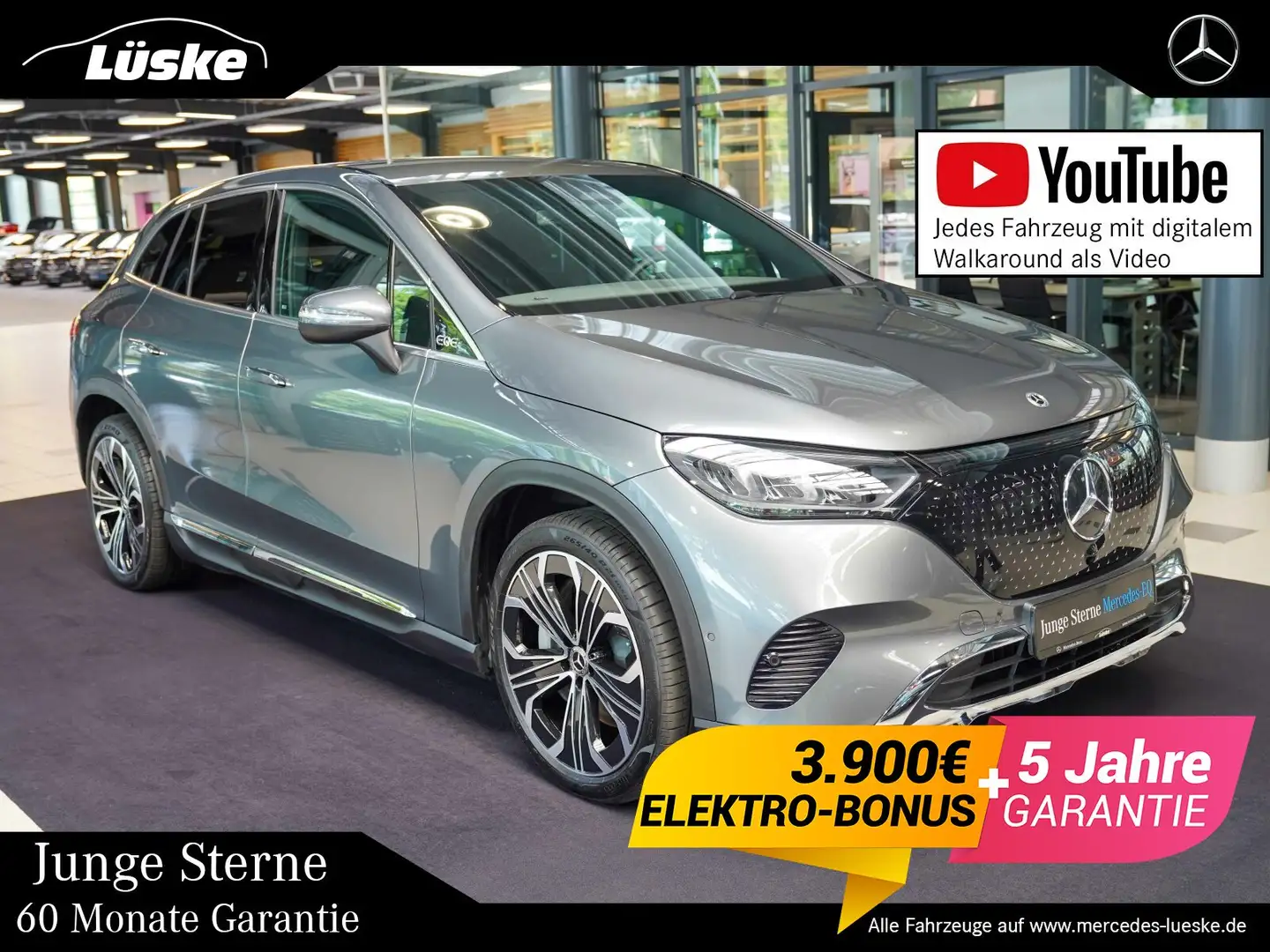 Mercedes-Benz EQE SUV EQE SUV 350+ Electric Art 21" DISTRONIC  KEYLESS Grau - 1
