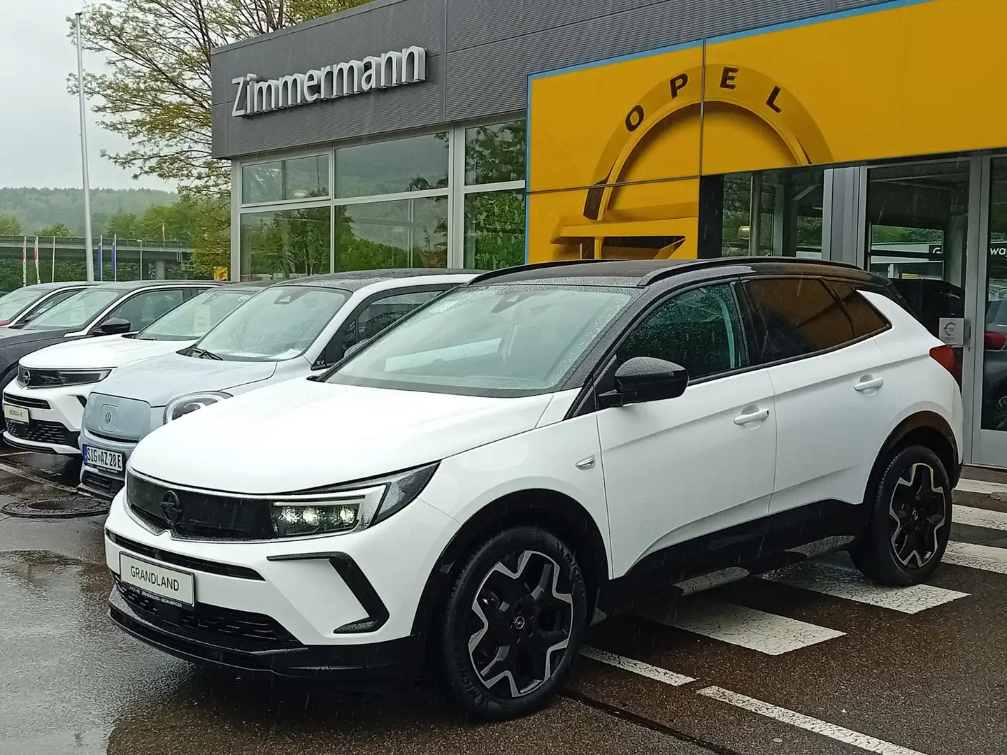 Opel Grandland GS 1.2 Kamera PDC Navi Weiß - 1